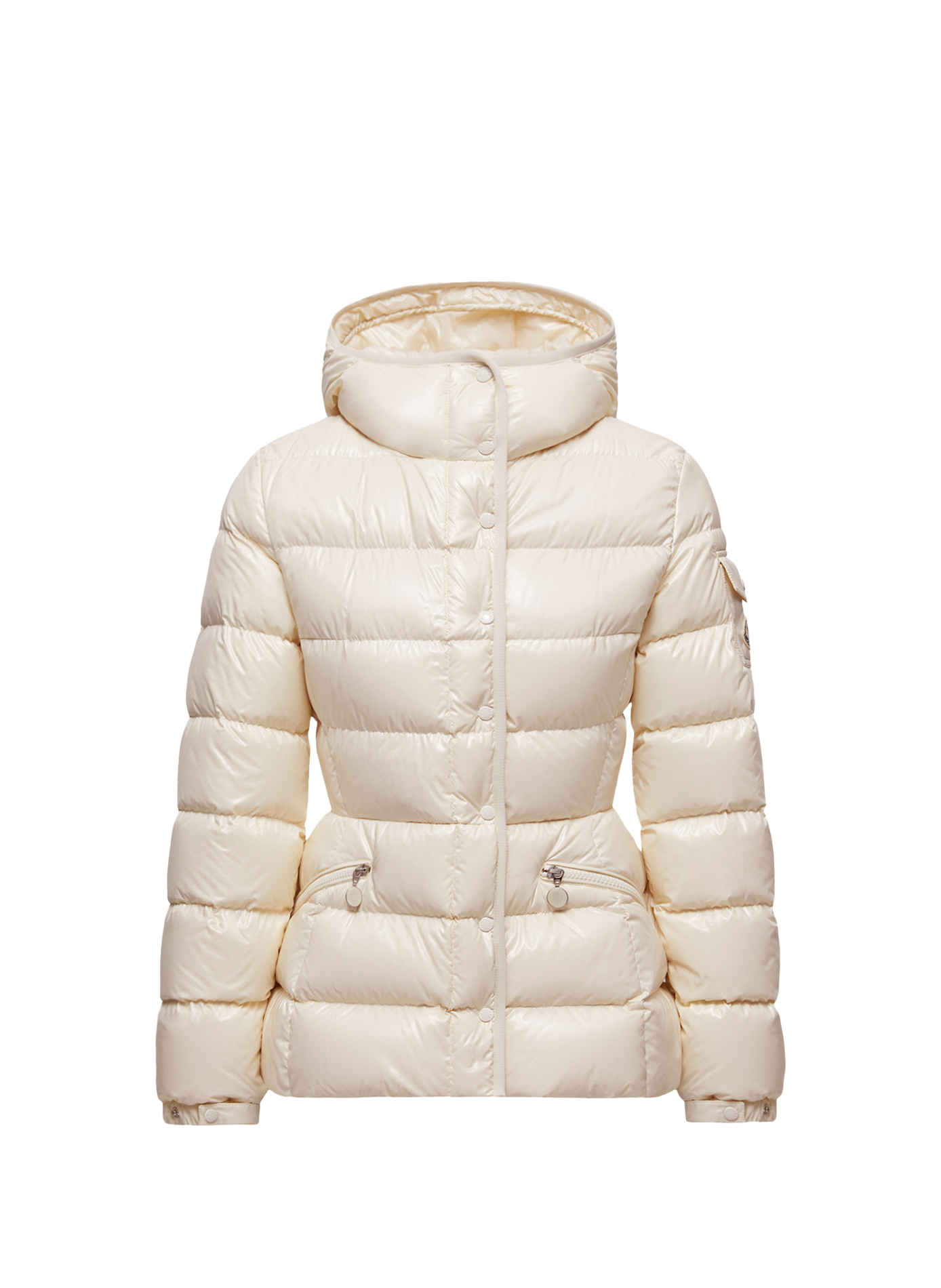 Gepolsterte Daunenjacke mit Kapuze Barante MONCLER Weiss