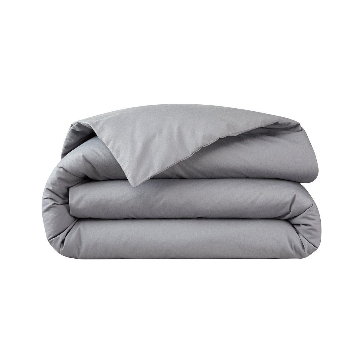 Housse de couette en coton, beboss BOSS HOME Gris