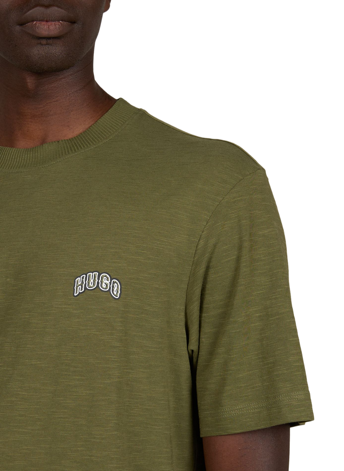 Tee-shirt en coton HUGO BLUE Vert