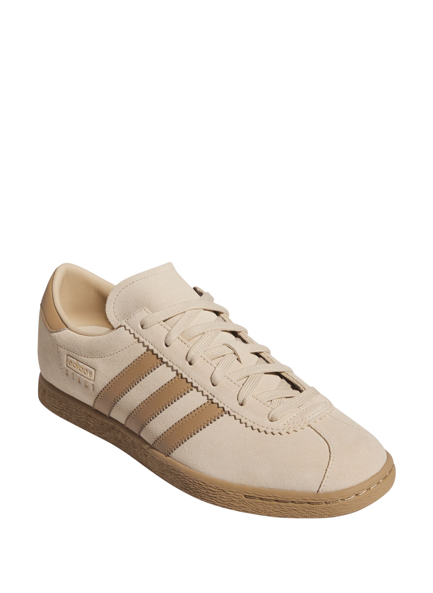 Baskets en cuir de vache ADIDAS Beige