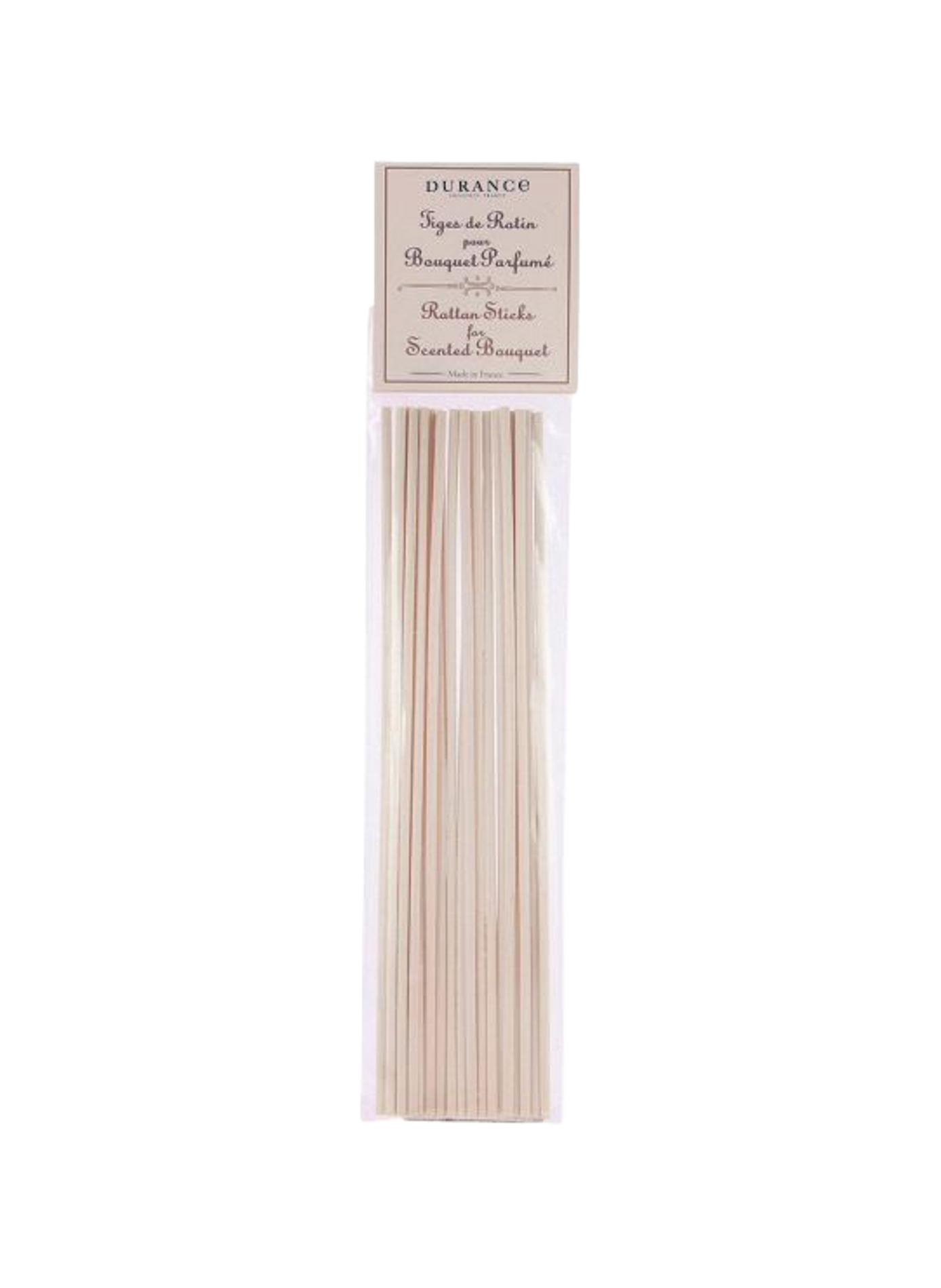 Twenty rattan reeds for fragrance diffuser DURANCE Brown