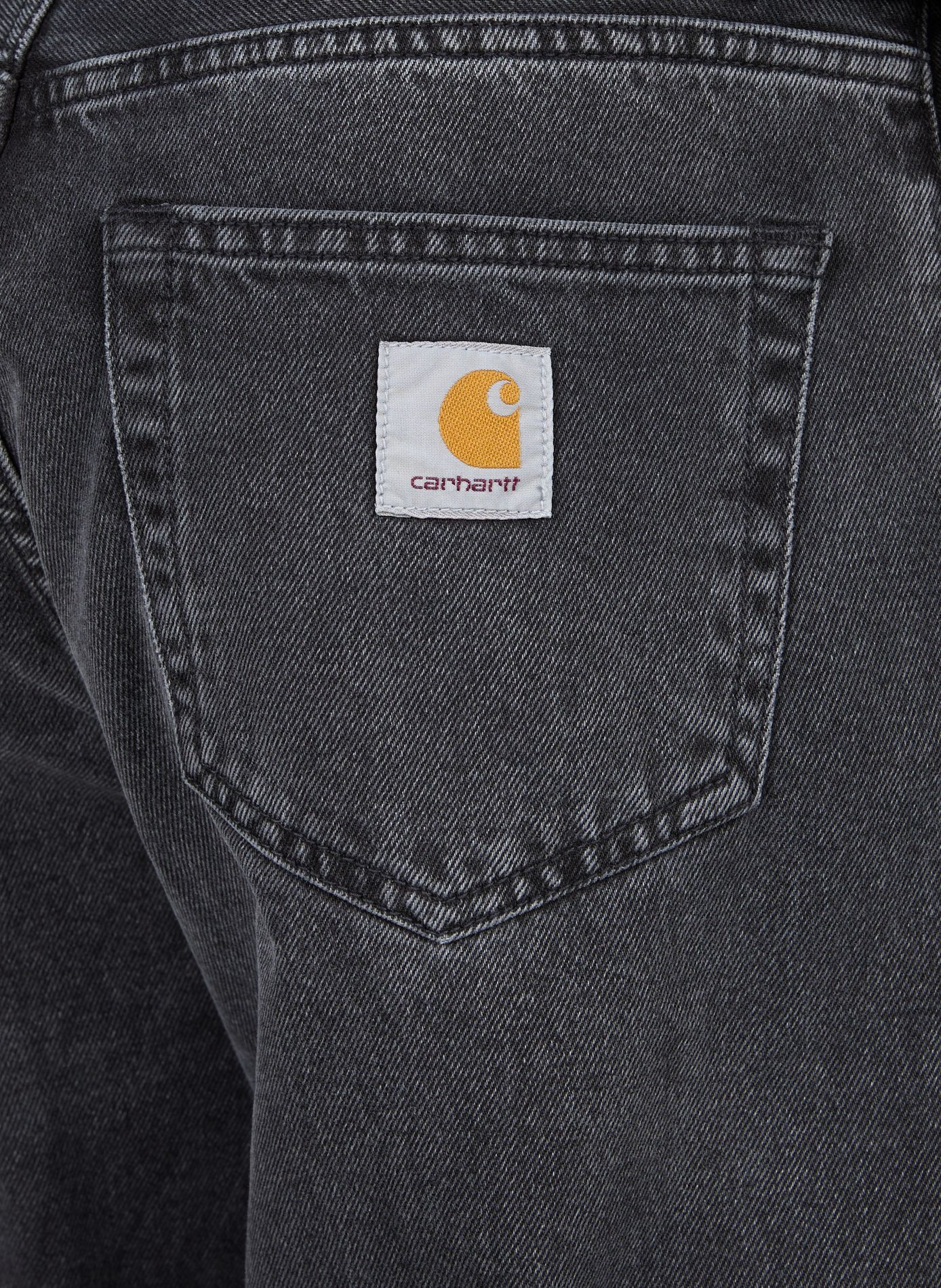 Jean large à cinq poches en coton CARHARTT WIP Noir