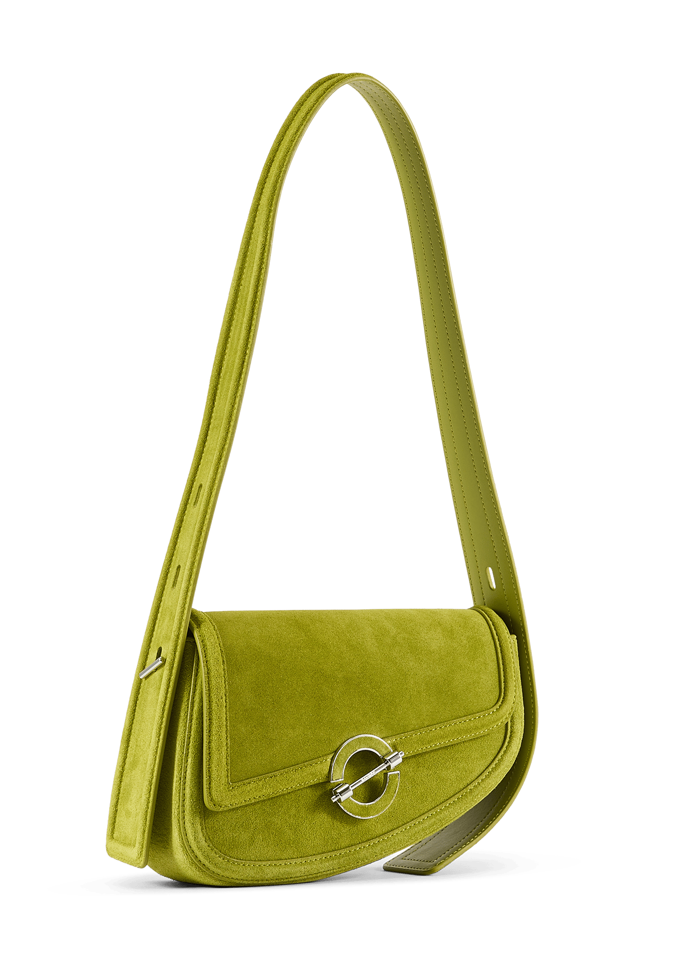 Schultertasche aus Leder SAMSOE SAMSOE Grun