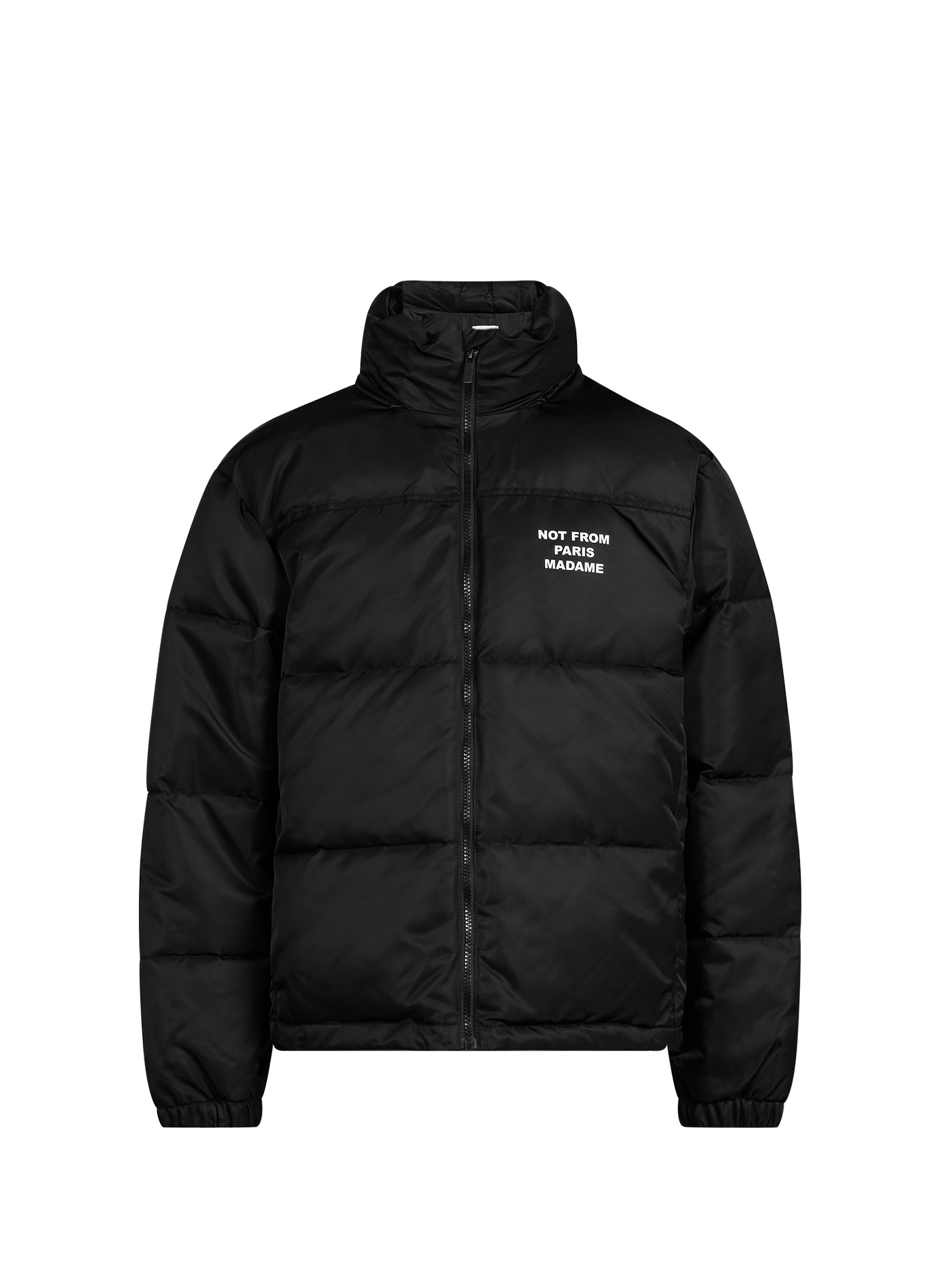 Casual high-neck puffer jacket DROLE DE MONSIEUR Black