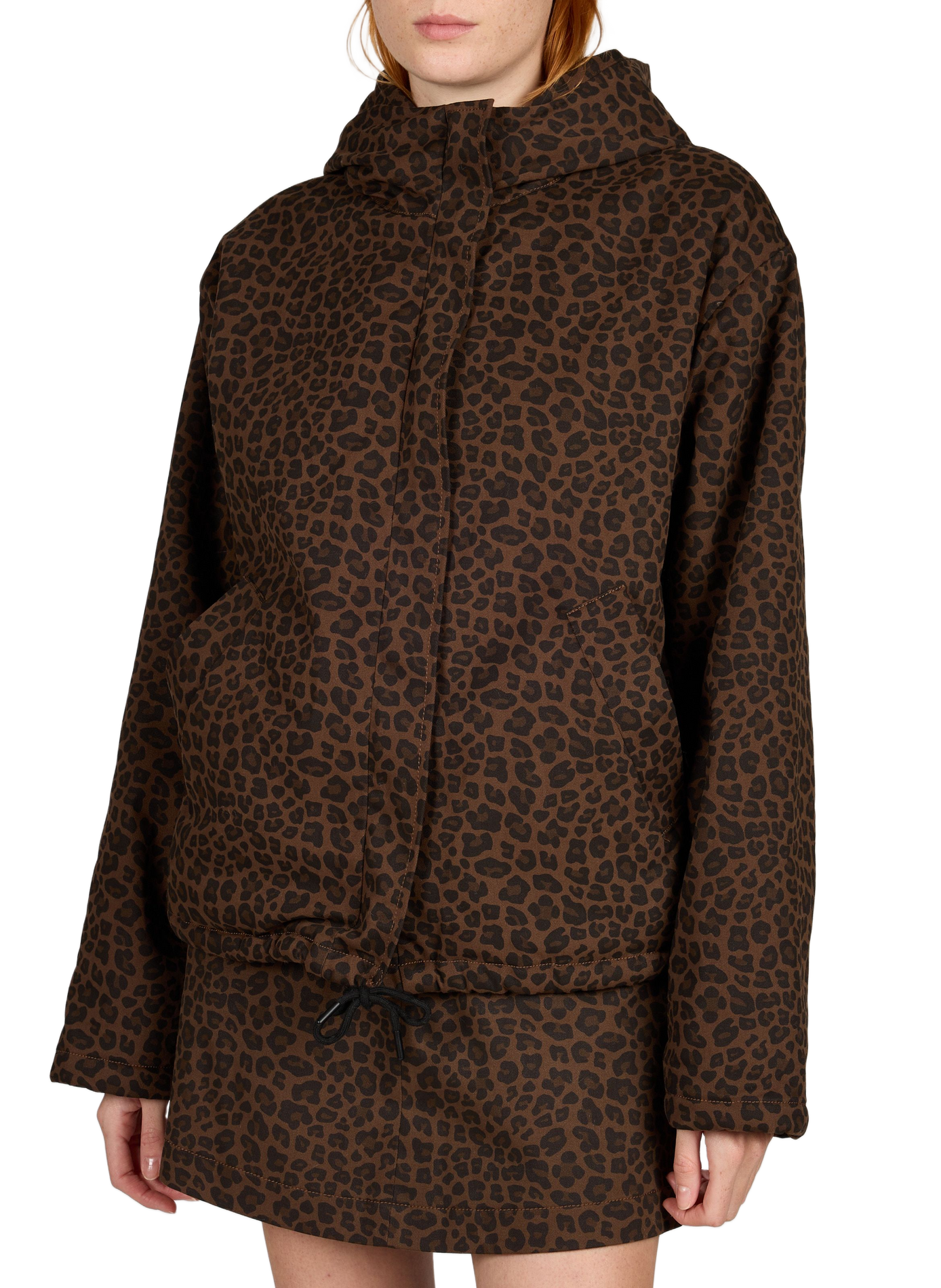Kurzer Parka aus Baumwolle LAURE+MAX Mehrfarbig