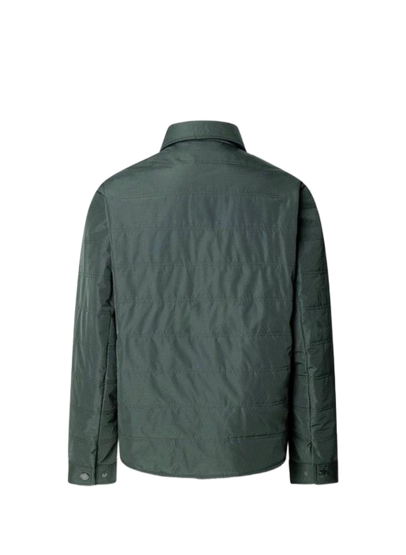 Straight jacket with high collar FACONNABLE Green