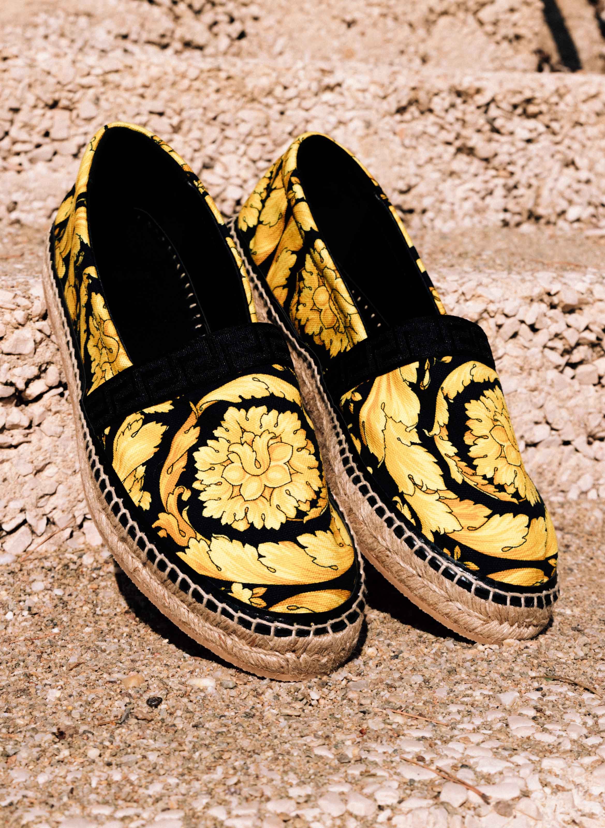 Espadrilles imprimé Baroque
