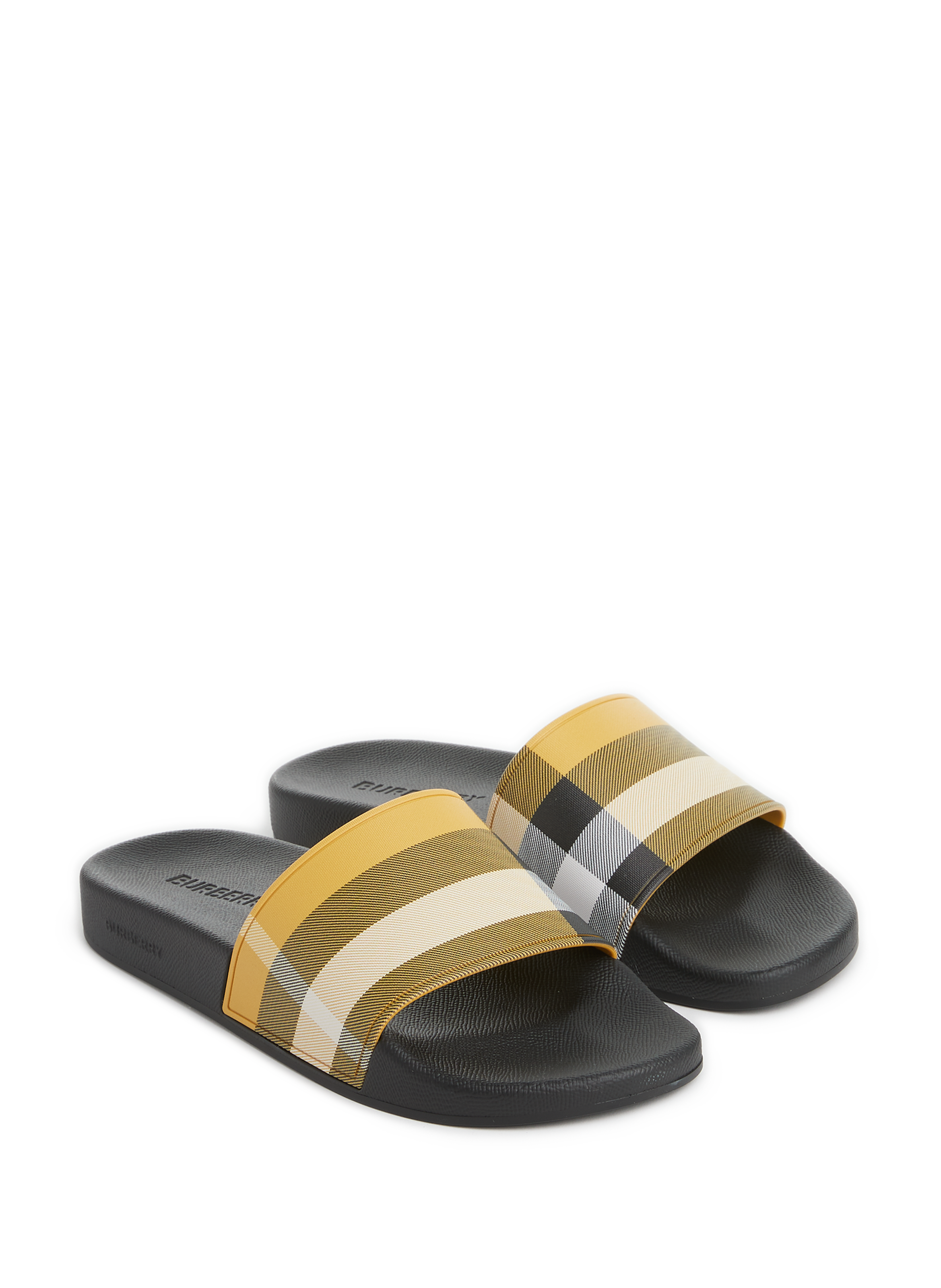 Claquettes motif Check