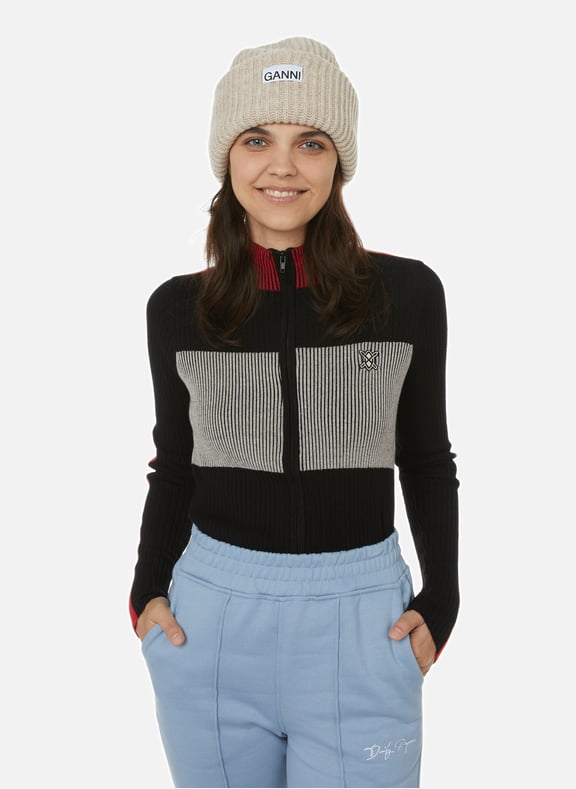 Nakawa zip-through cardigan Multicolour by DAILY PAPER DAILY PAPER Nakawa zip-through cardigan Multicolour