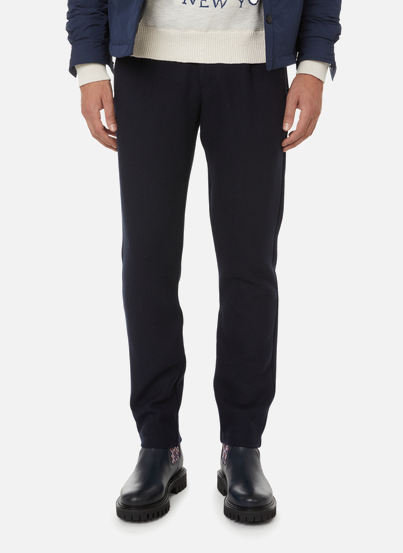 Wool and cotton blend trousers JAGVI RIVE GAUCHE