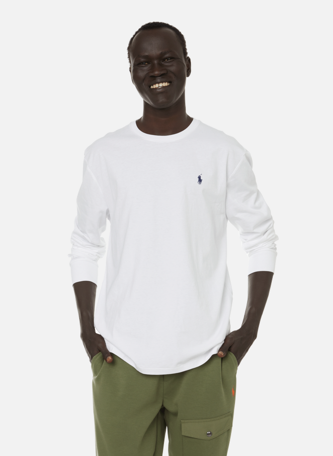 Straight long-sleeved cotton T-shirt POLO RALPH LAUREN