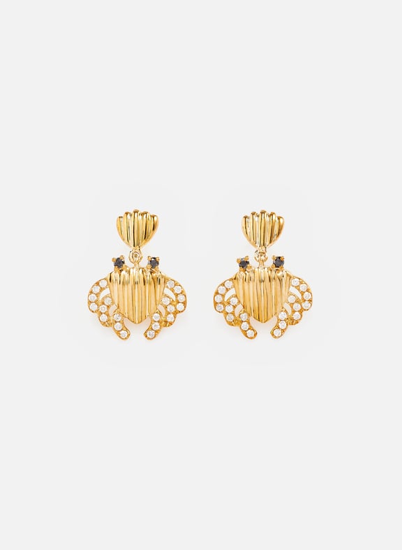 Boucle d'oreilles en or jaune YVONNE LÉON Boucle d'oreilles en or jaune YVONNE LÉON