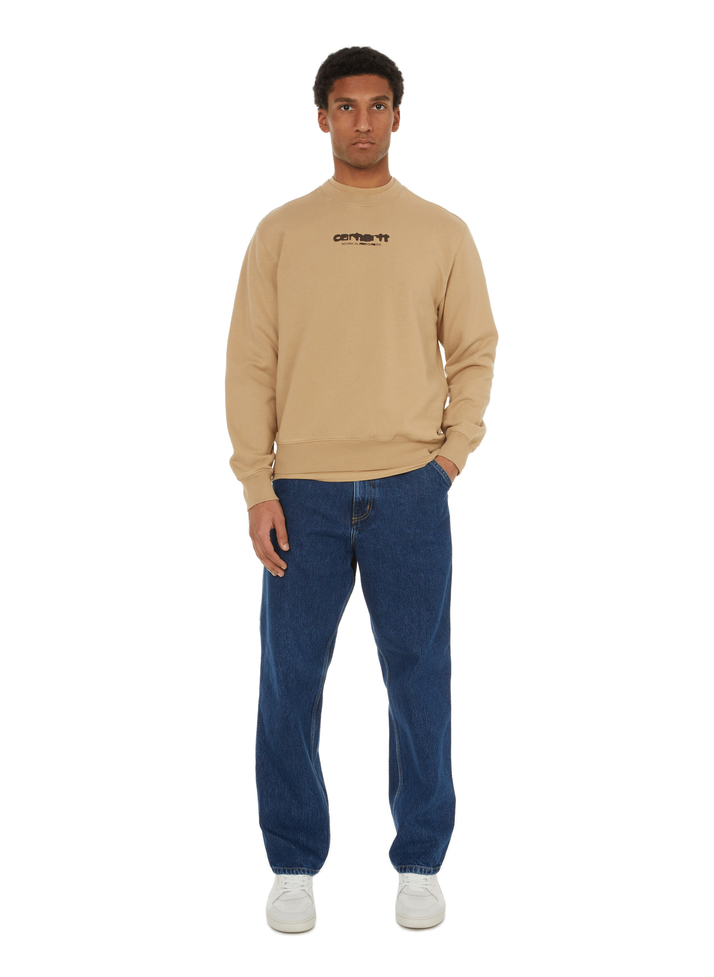 Cotton sweatshirt CARHARTT WIP Beige