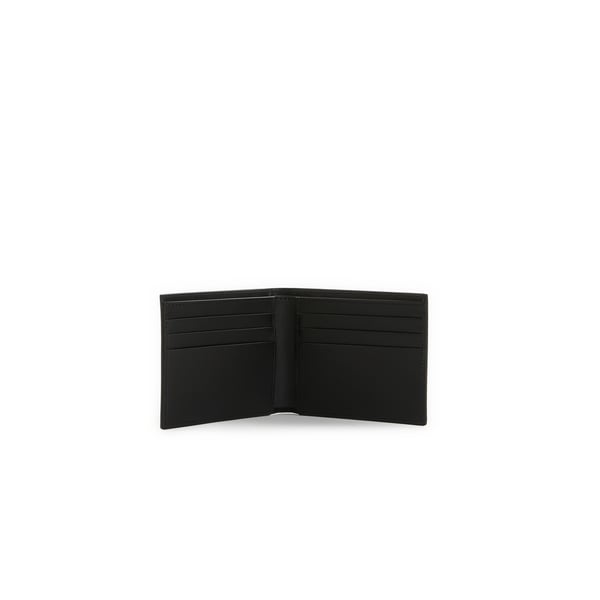 Off-white Leather Wallet In Black