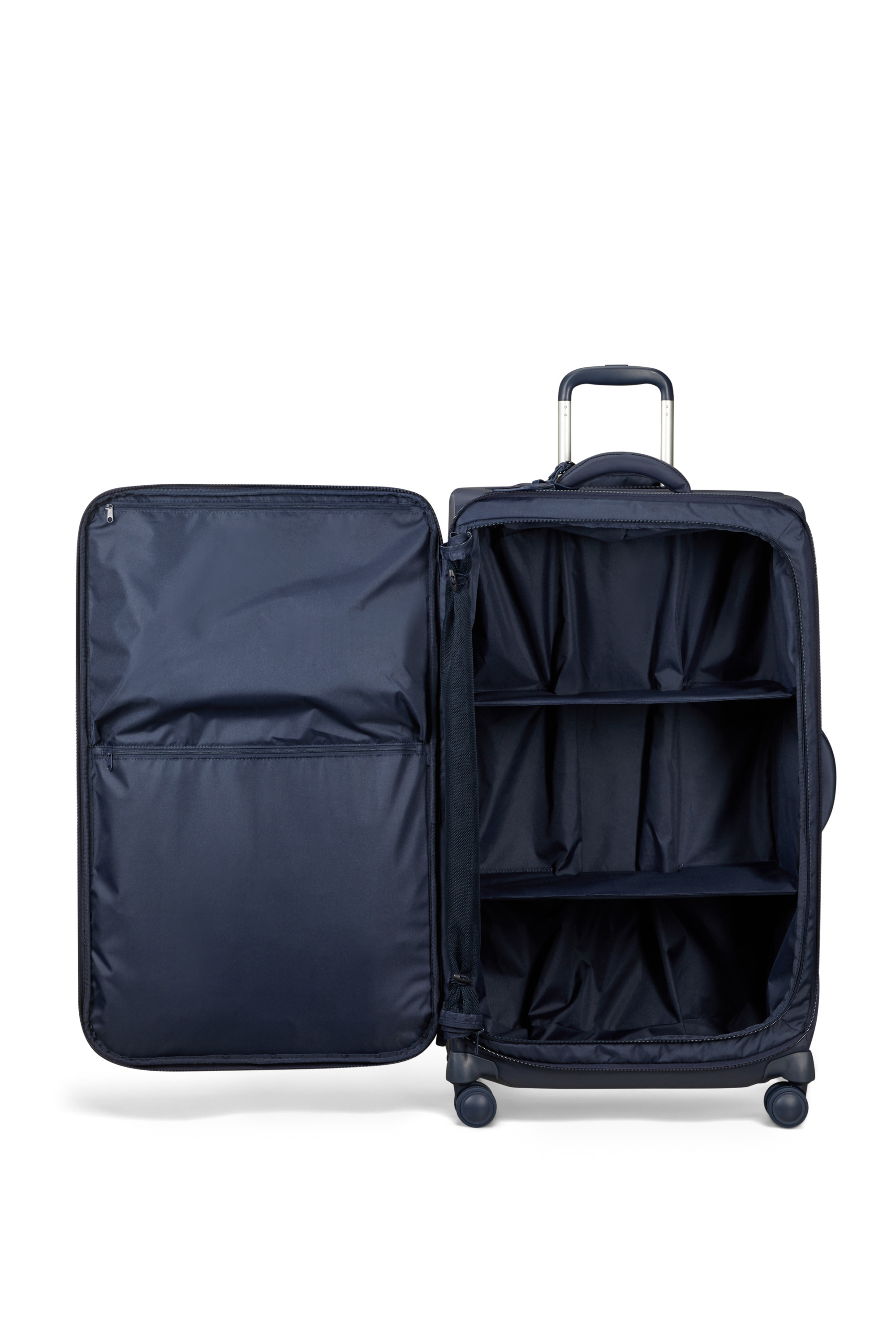 Plume valise 4 roues taille xl LIPAULT PARIS Bleu