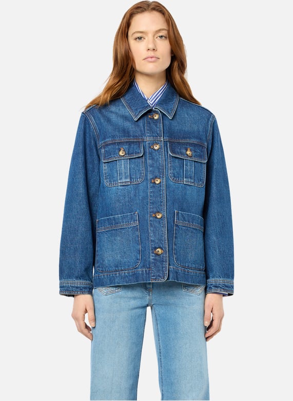 Jean flare en coton mélangé Anna Sable Gerard darel - Femme DBP66B325 Jean flare en coton mélangé Anna Sable Gerard darel - Femme DBP66B325