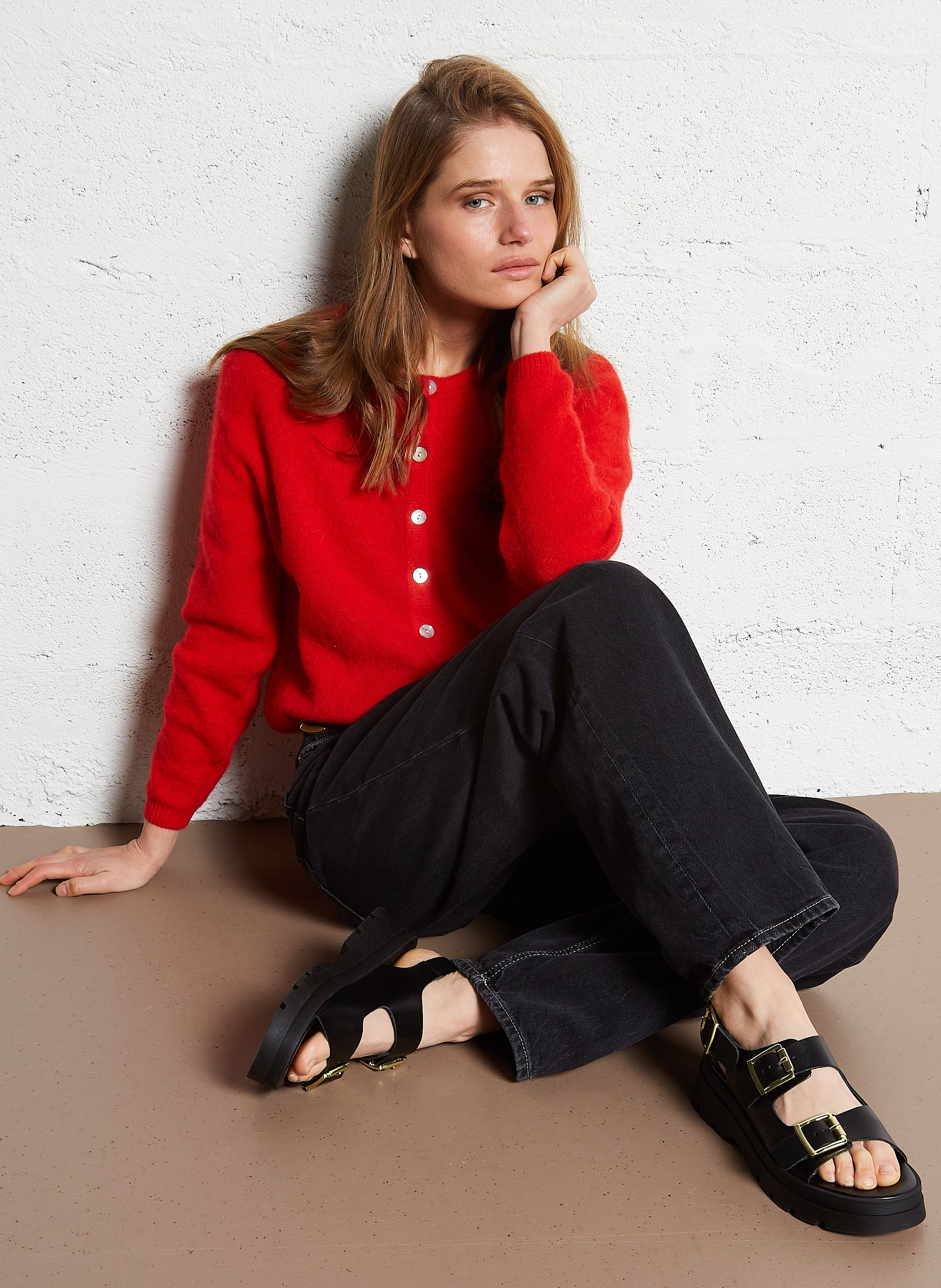 Jean ballon en coton yopday-b AMERICAN VINTAGE 