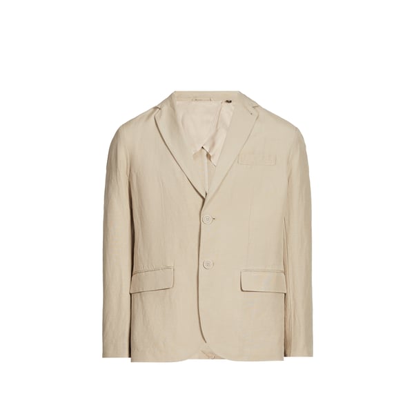 Armani Exchange Blazer En Lin In Neutral