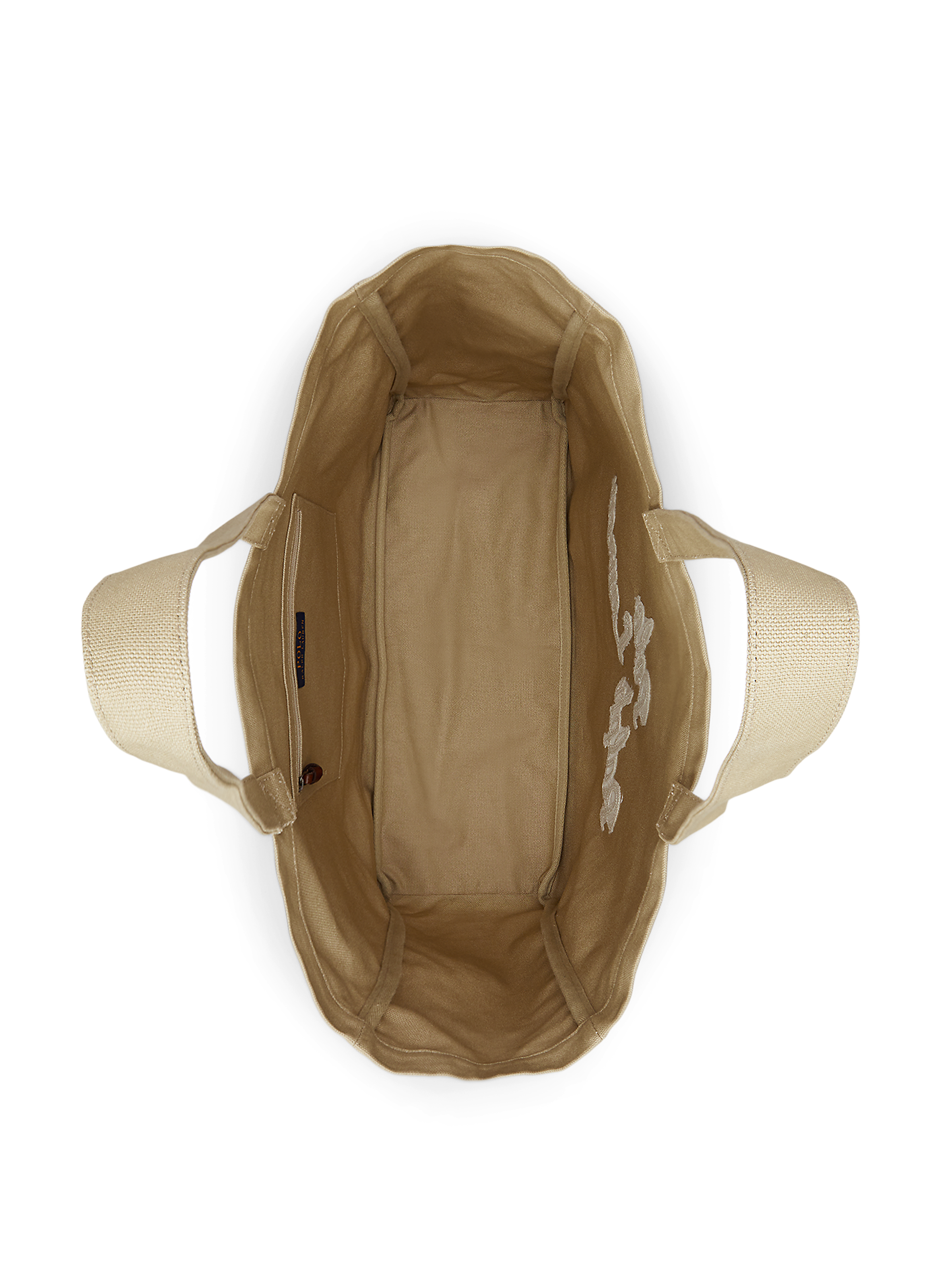 Cotton tote bag POLO RALPH LAUREN Beige