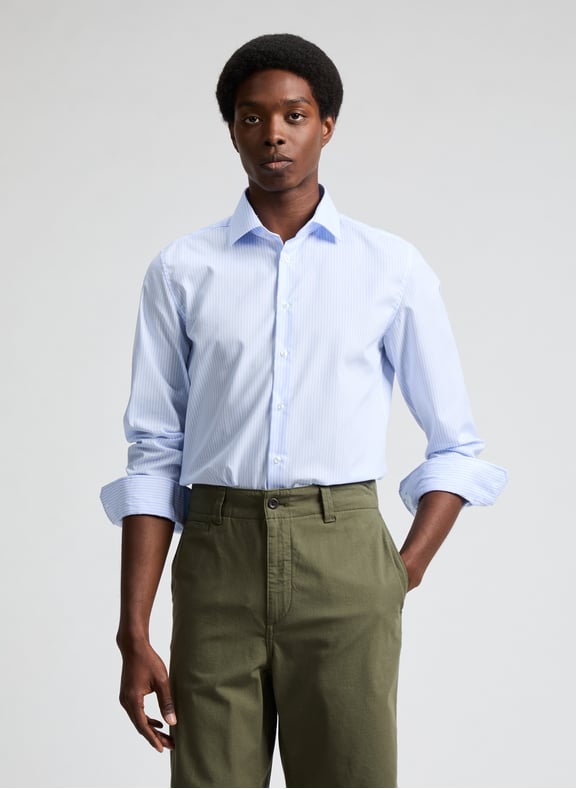 Plain shirt Blue by SEIDENSTICKER SEIDENSTICKER Plain shirt Blue
