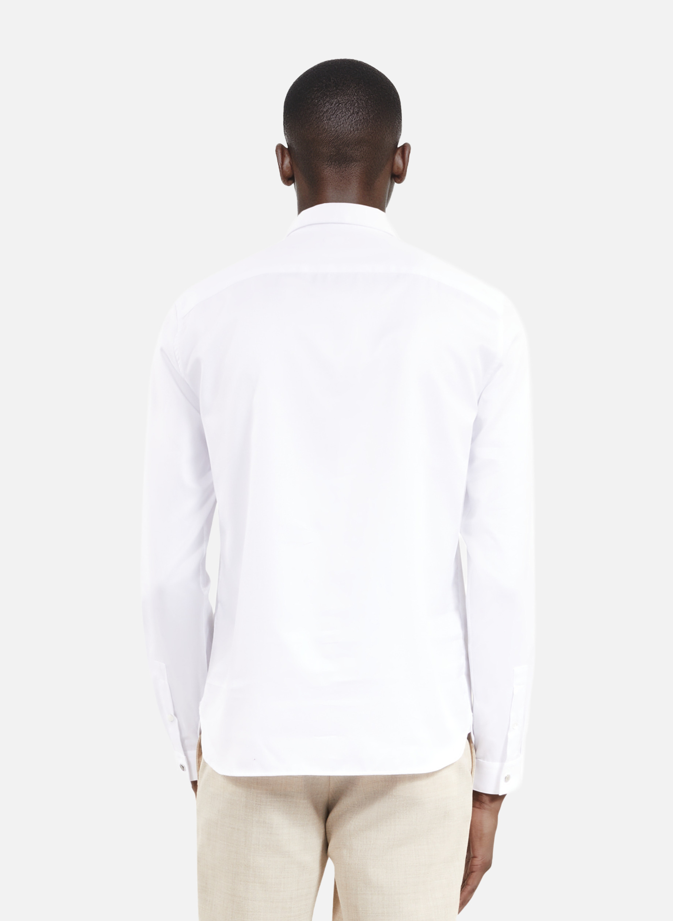 Chemise formelle coupe droite THE KOOPLES Blanc