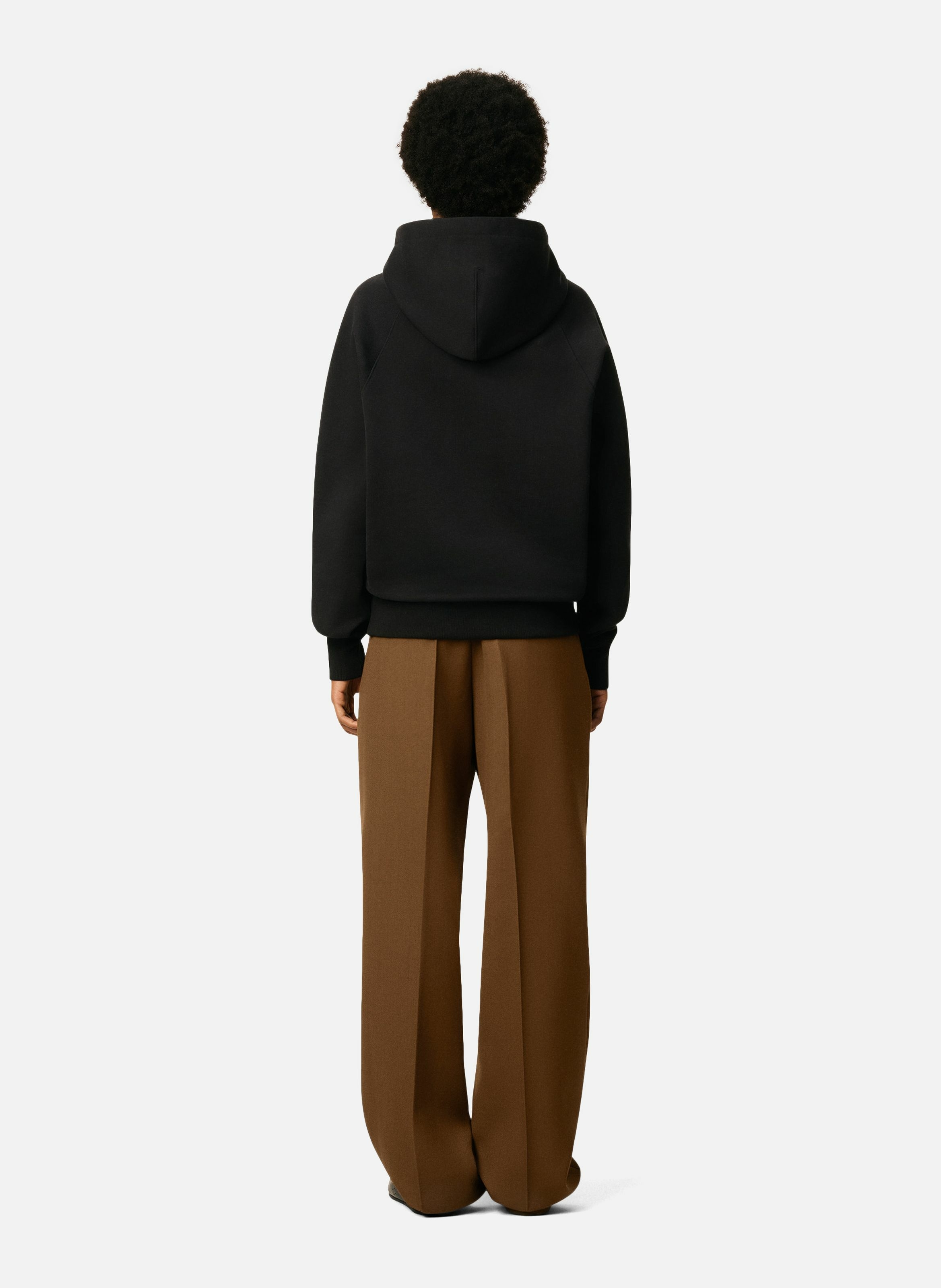 Hoodie ami de coeur en coton unisexe AMI PARIS Noir