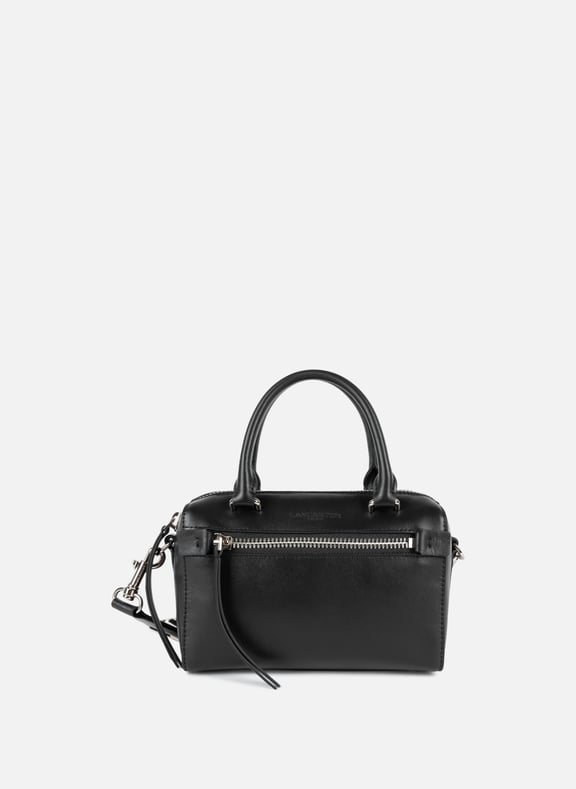 Petit sac polochon - donna linea Noir by LANCASTER LANCASTER Petit sac polochon - donna linea Noir