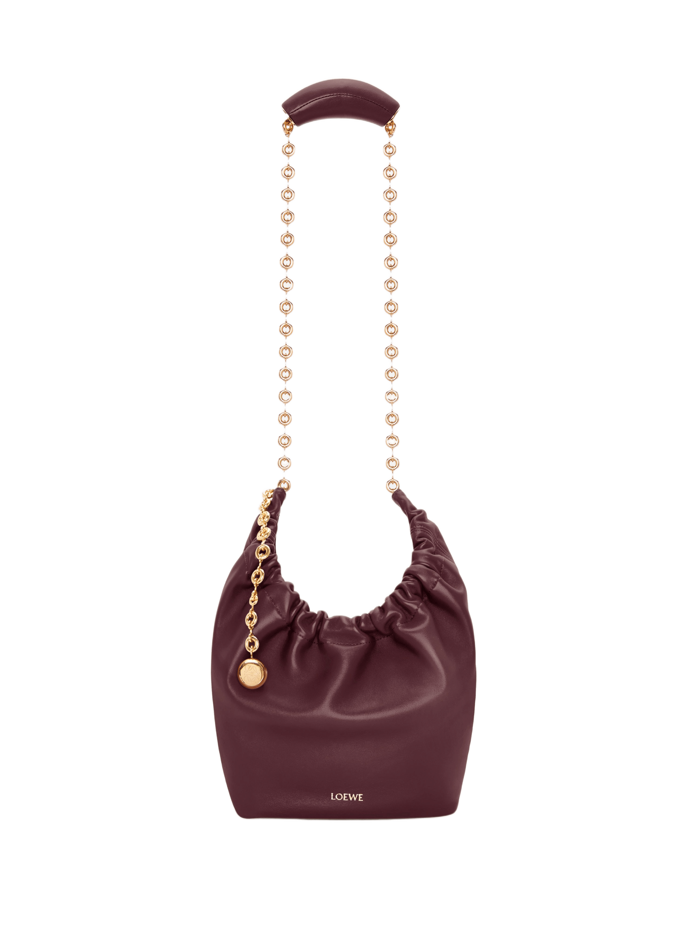 Small Squeeze lamb leather bag LOEWE Red