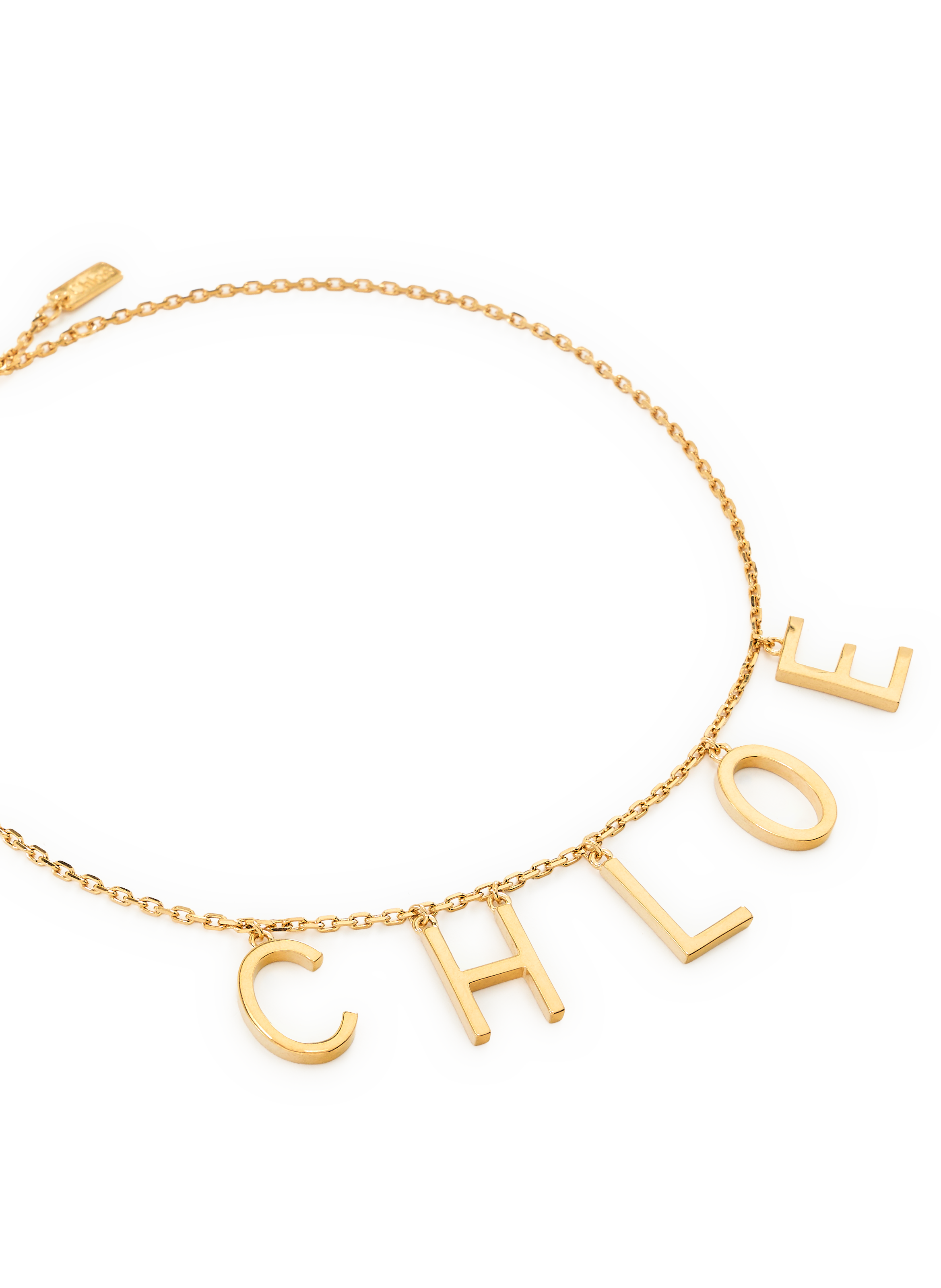 Collier The Chloé letters  CHLOÉ Doré