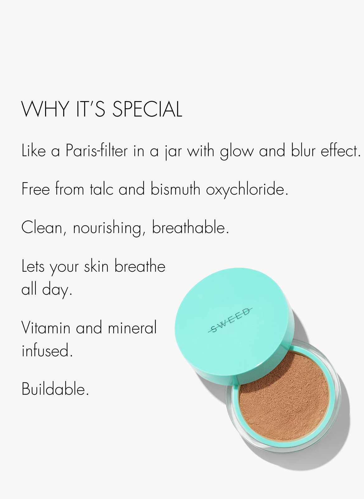 Miracle Powder Mini SWEED Neutral beige