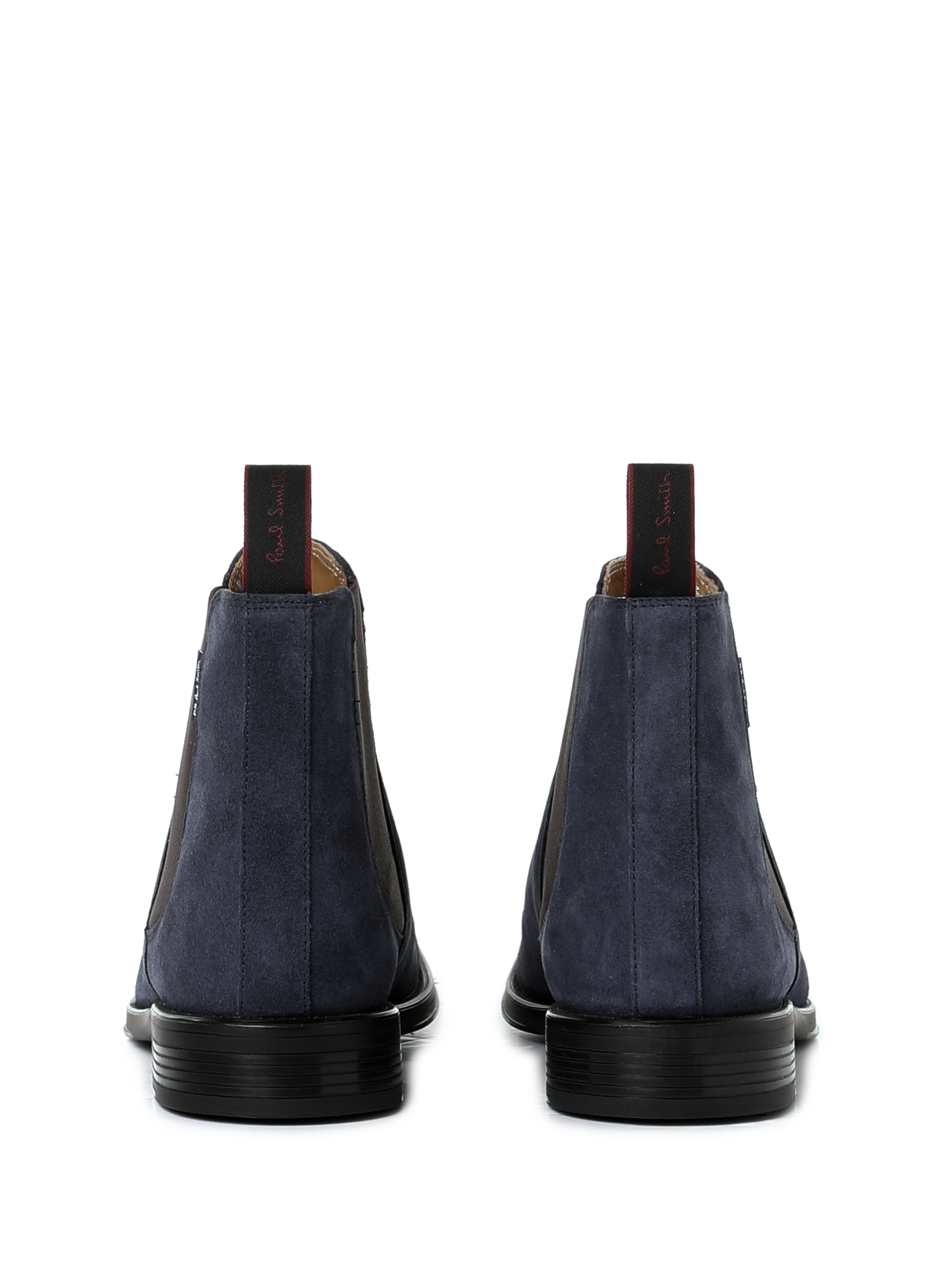 Augustus Suede Leather Ankle Boots PAUL SMITH Blue