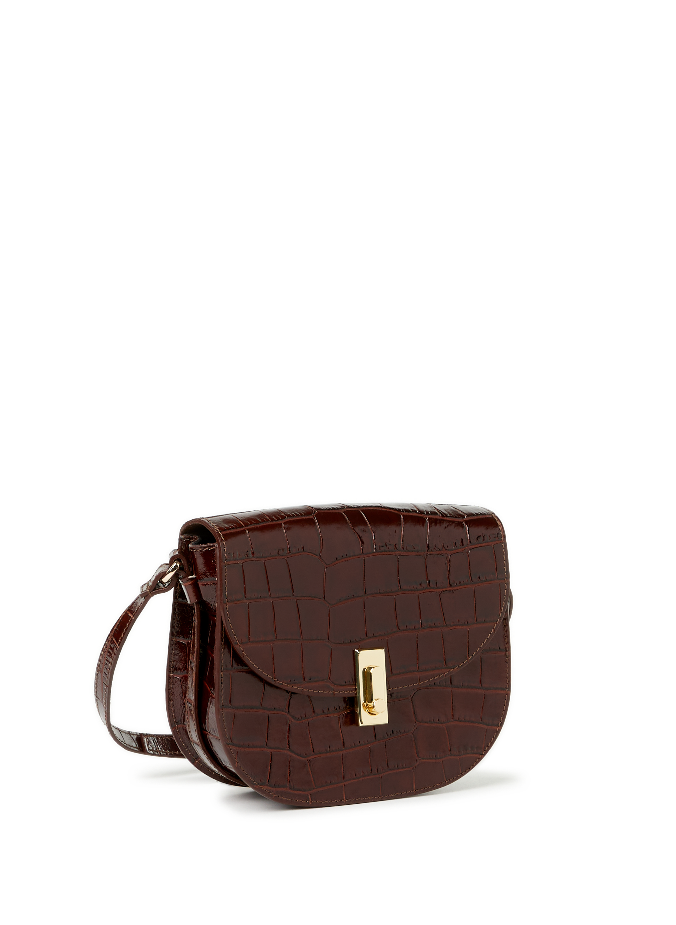 Sac à bandoulière en cuir SAISON 1865 Marron