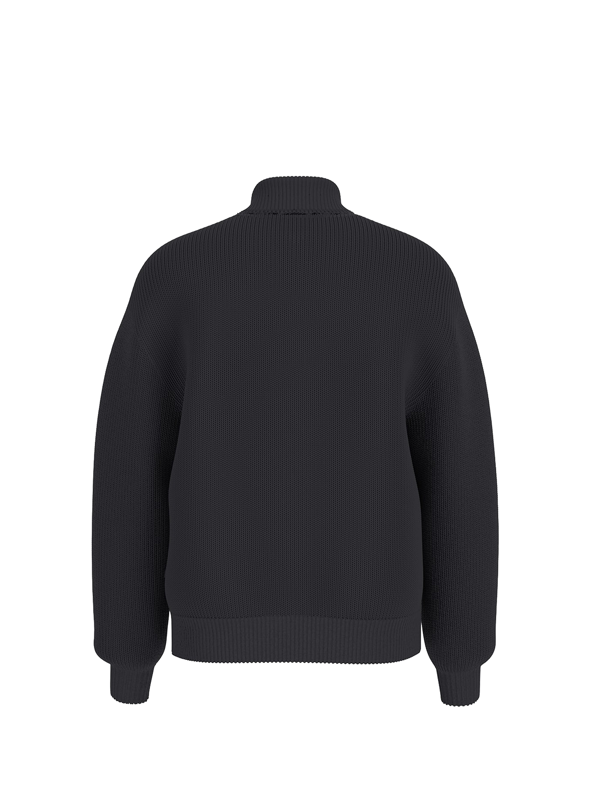 Ribbed cotton jumper GUESS Black