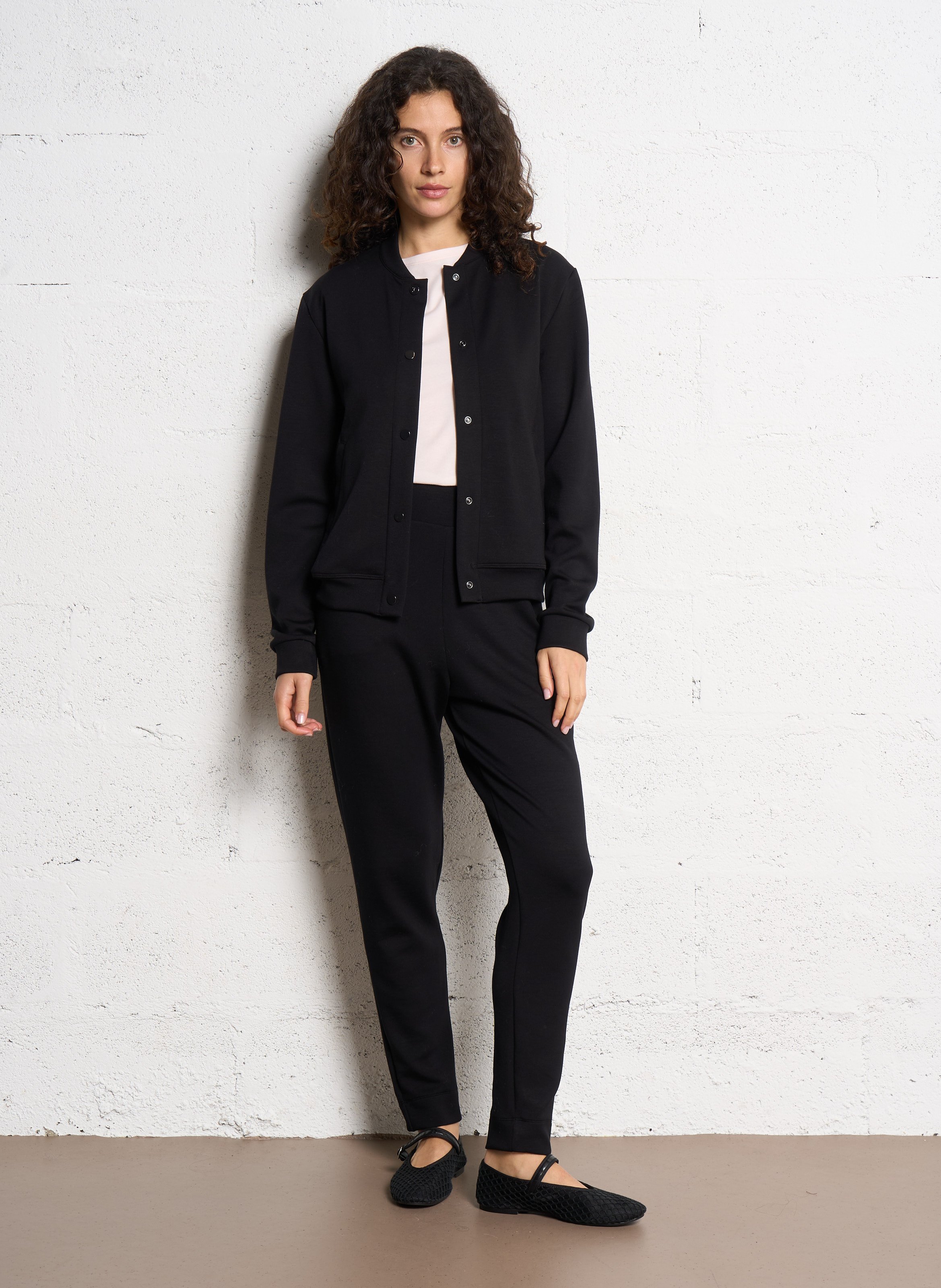 Veste col teddy REPETTO Noir