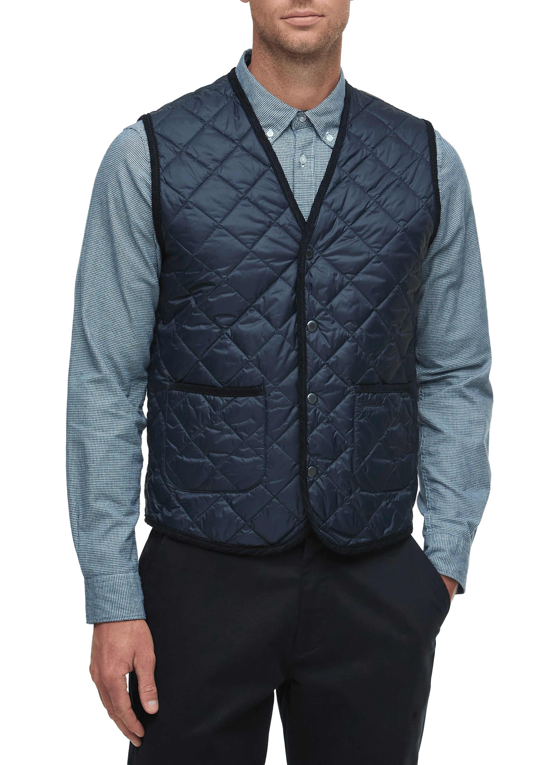 Gilet sans manche matelassé BARBOUR Bleu