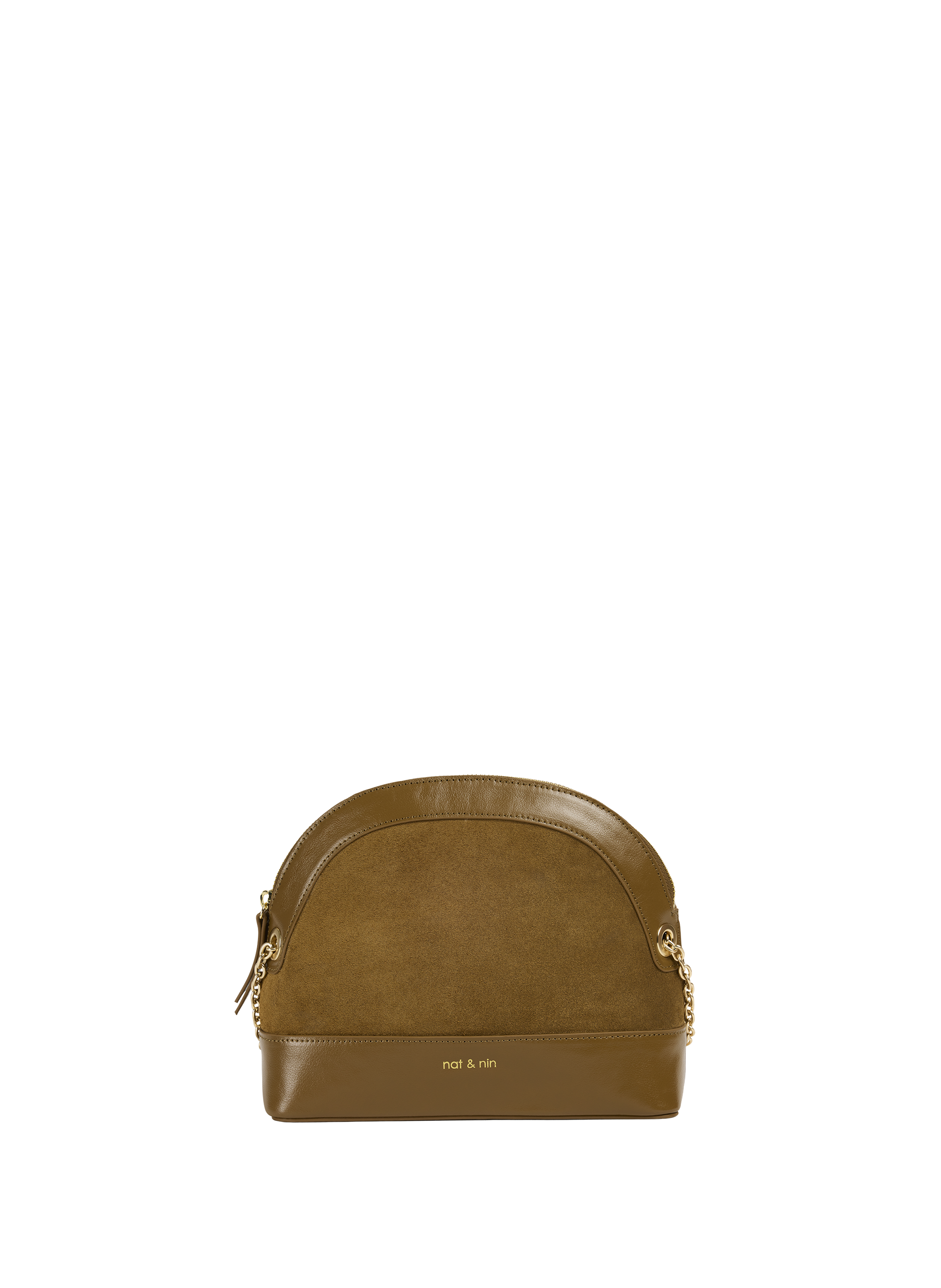 NAT & NIN Sac Juliet en cuir Marron