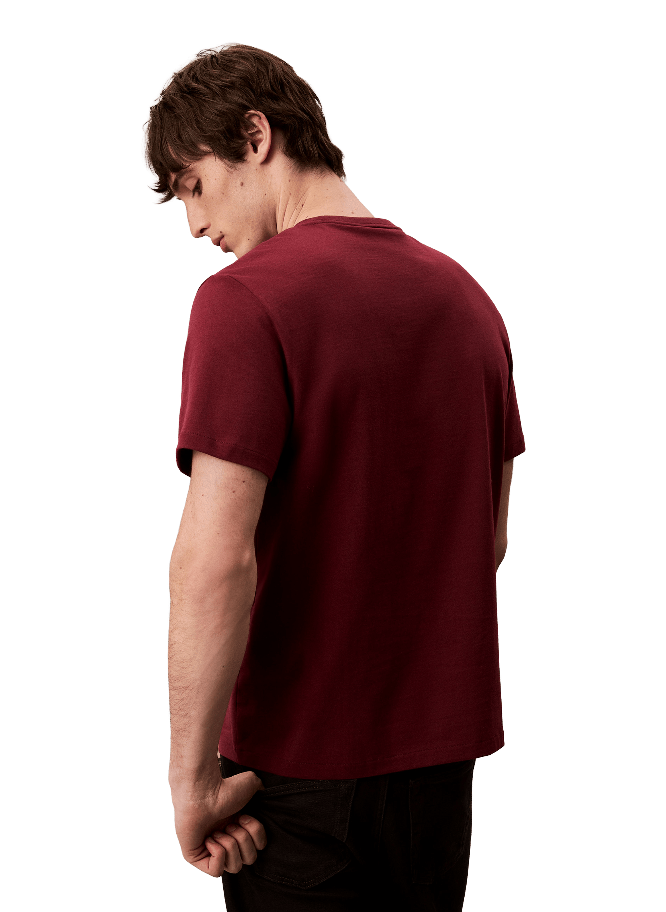 Classic Cotton T-Shirt CALVIN KLEIN Red