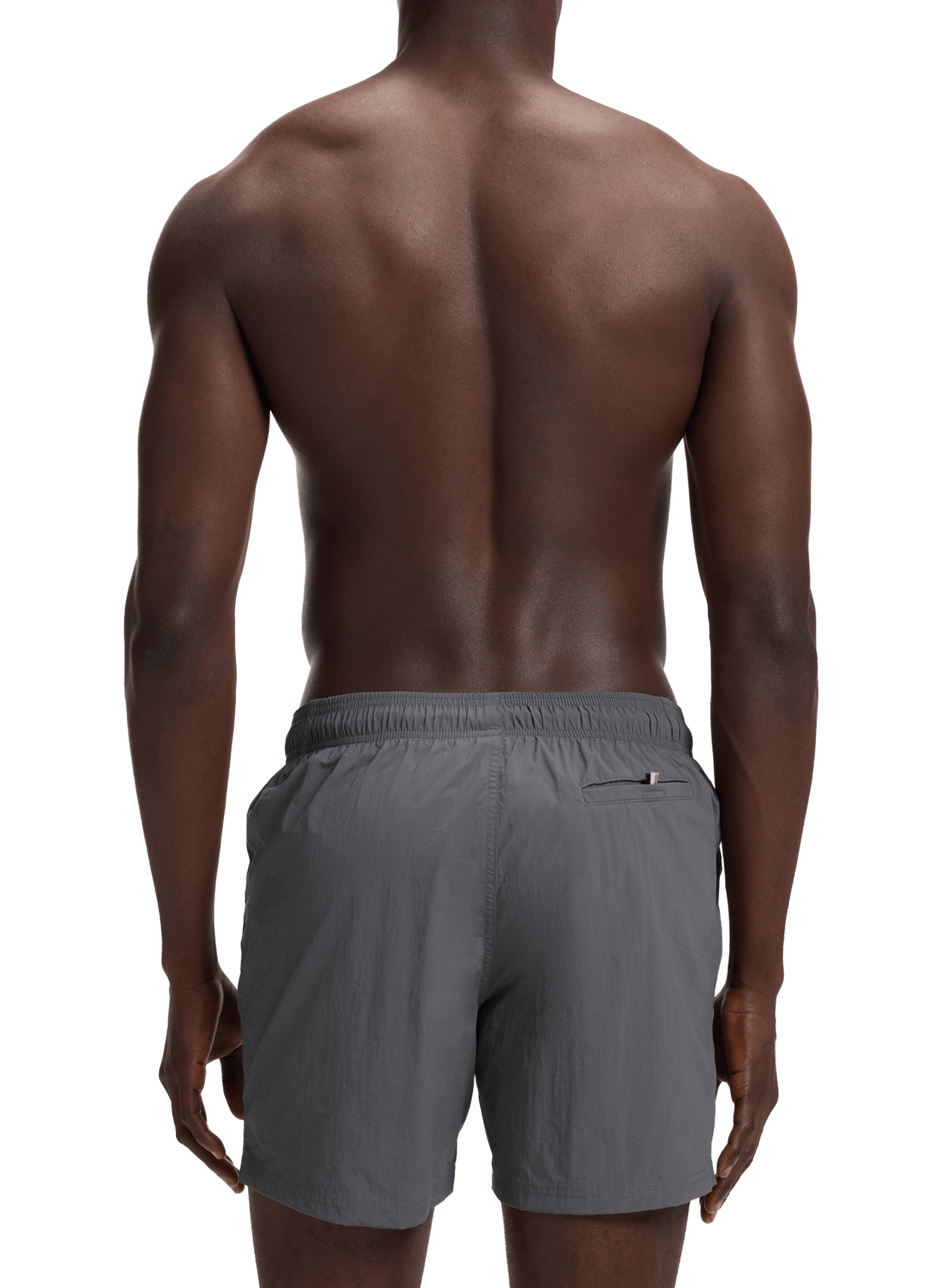 Logo swim shorts BOSS Grey