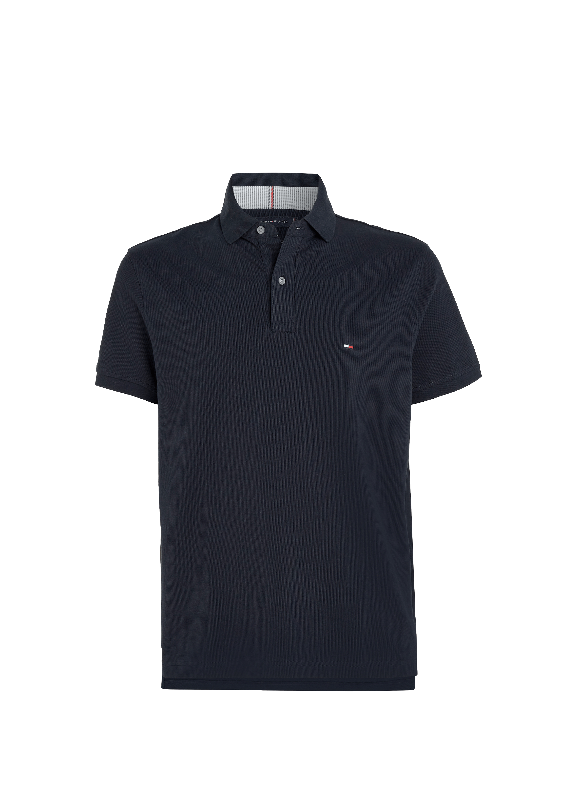 Polo en coton organique Bleu