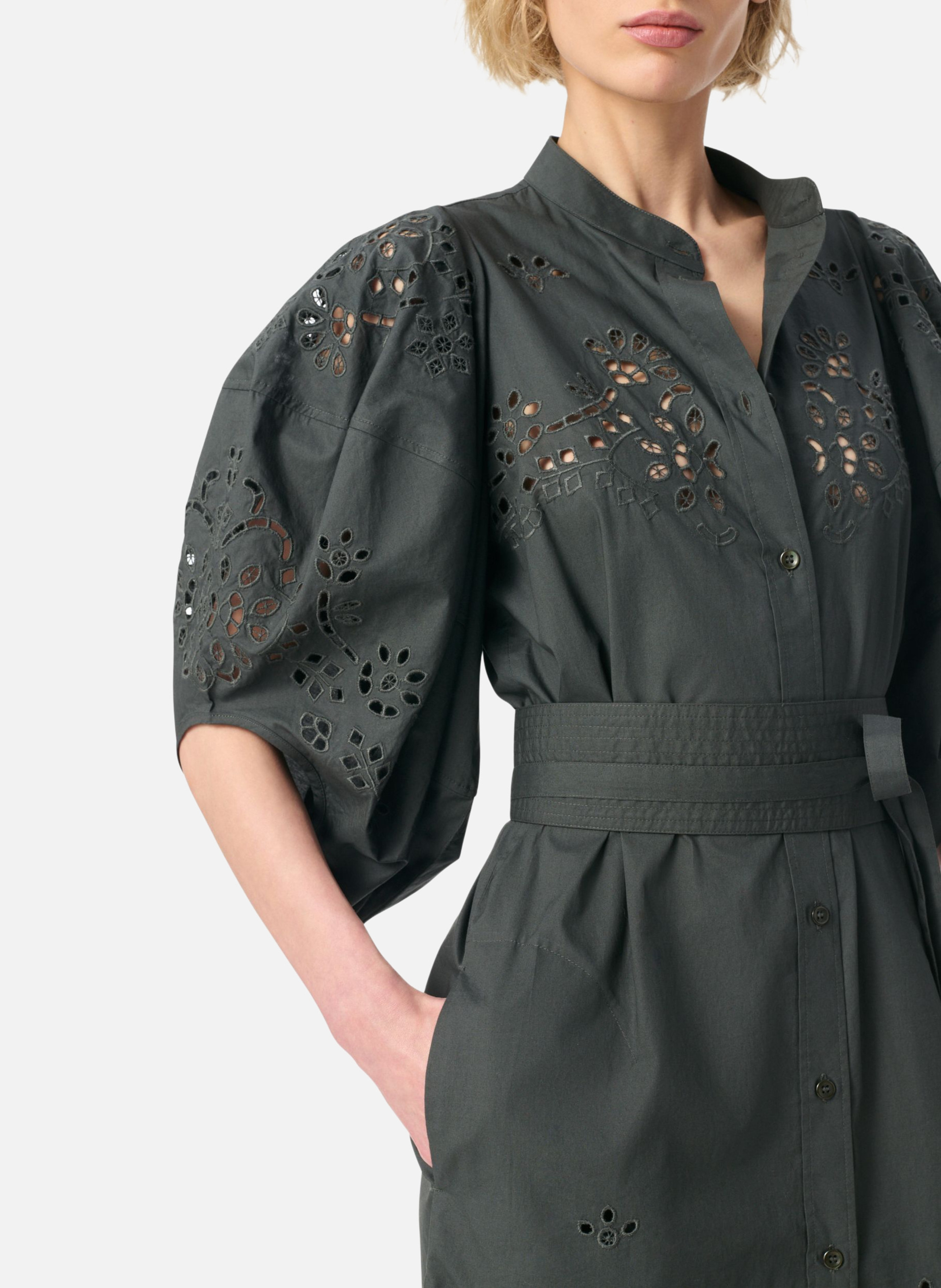 Robe flora VANESSA BRUNO Gris