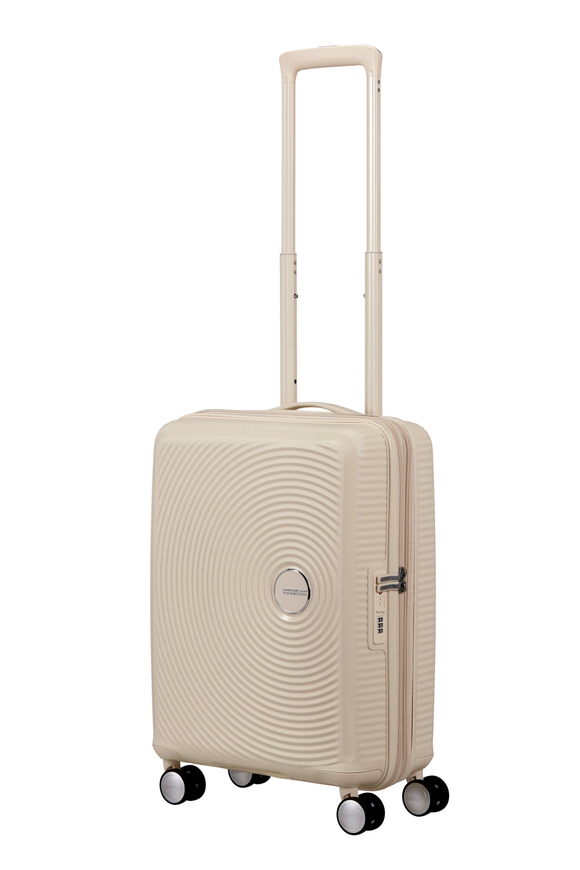 Soundbox valise 4 roues taille s AMERICAN TOURISTER Beige