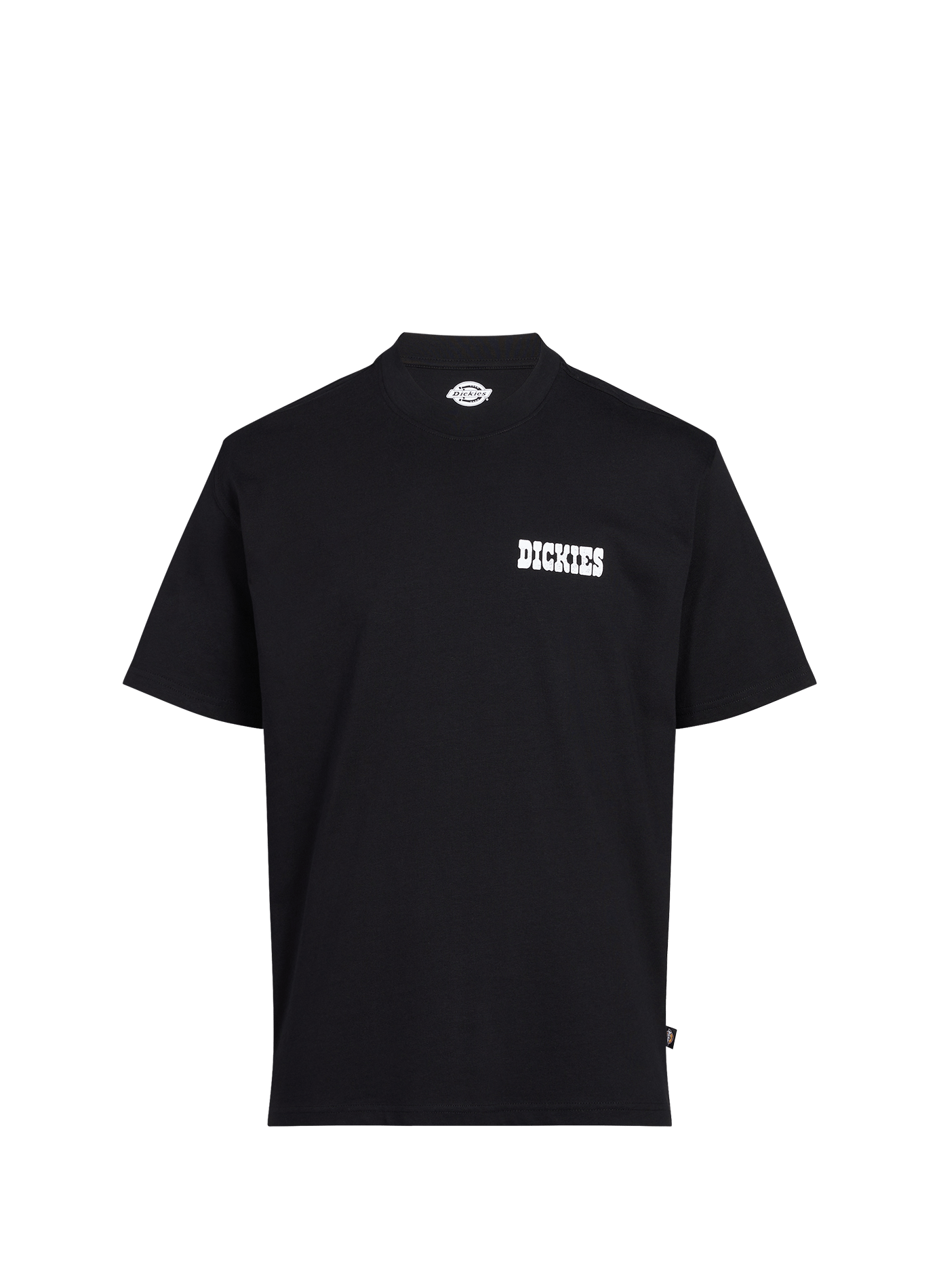 T-shirt ample sérigraphié en coton DICKIES Noir