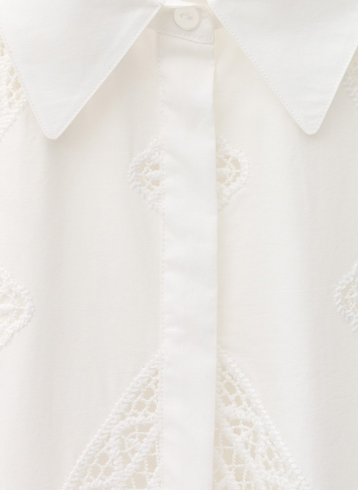 Chemise en coton mélangé muriel Beige