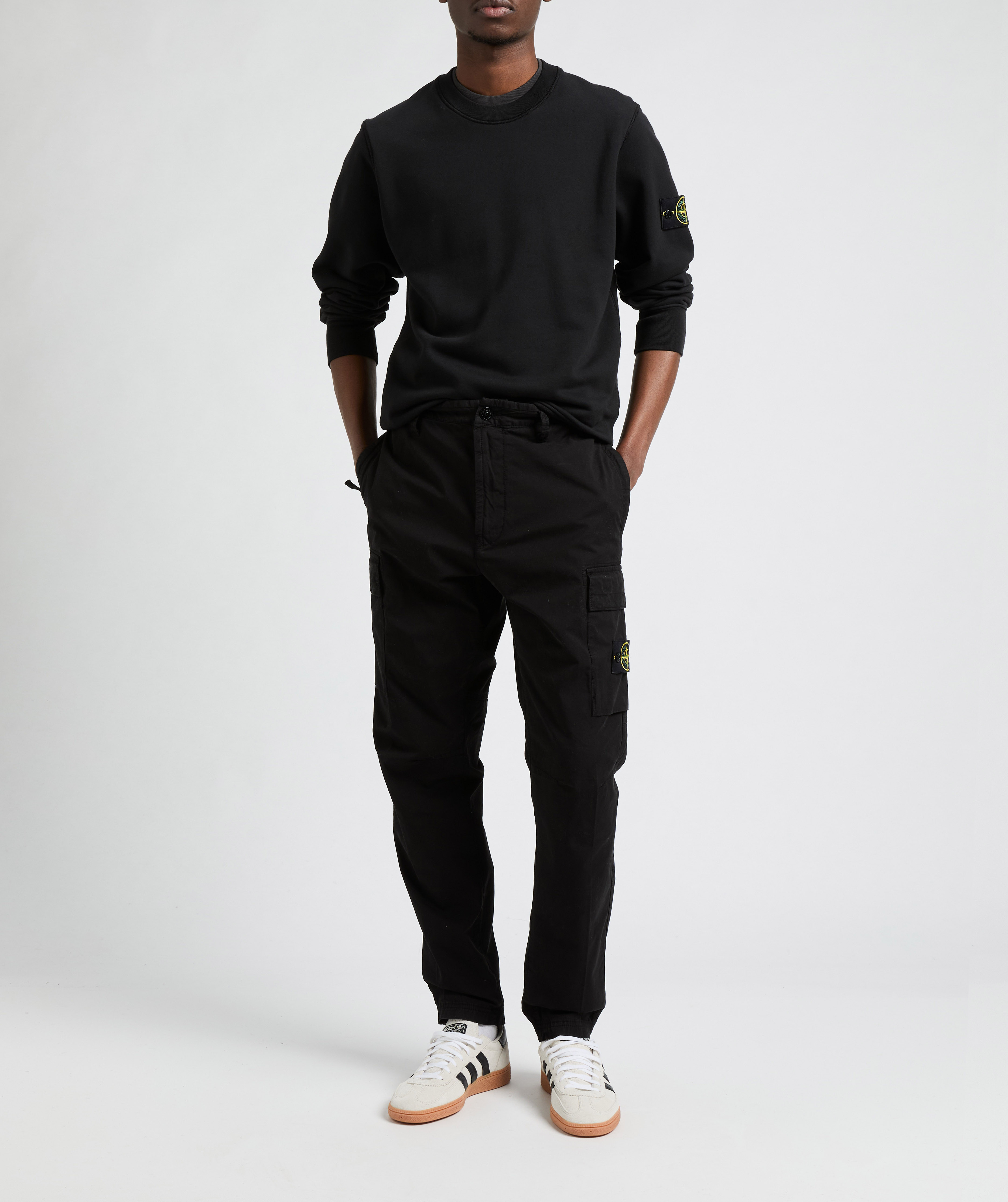 Cargo Pants STONE ISLAND Black