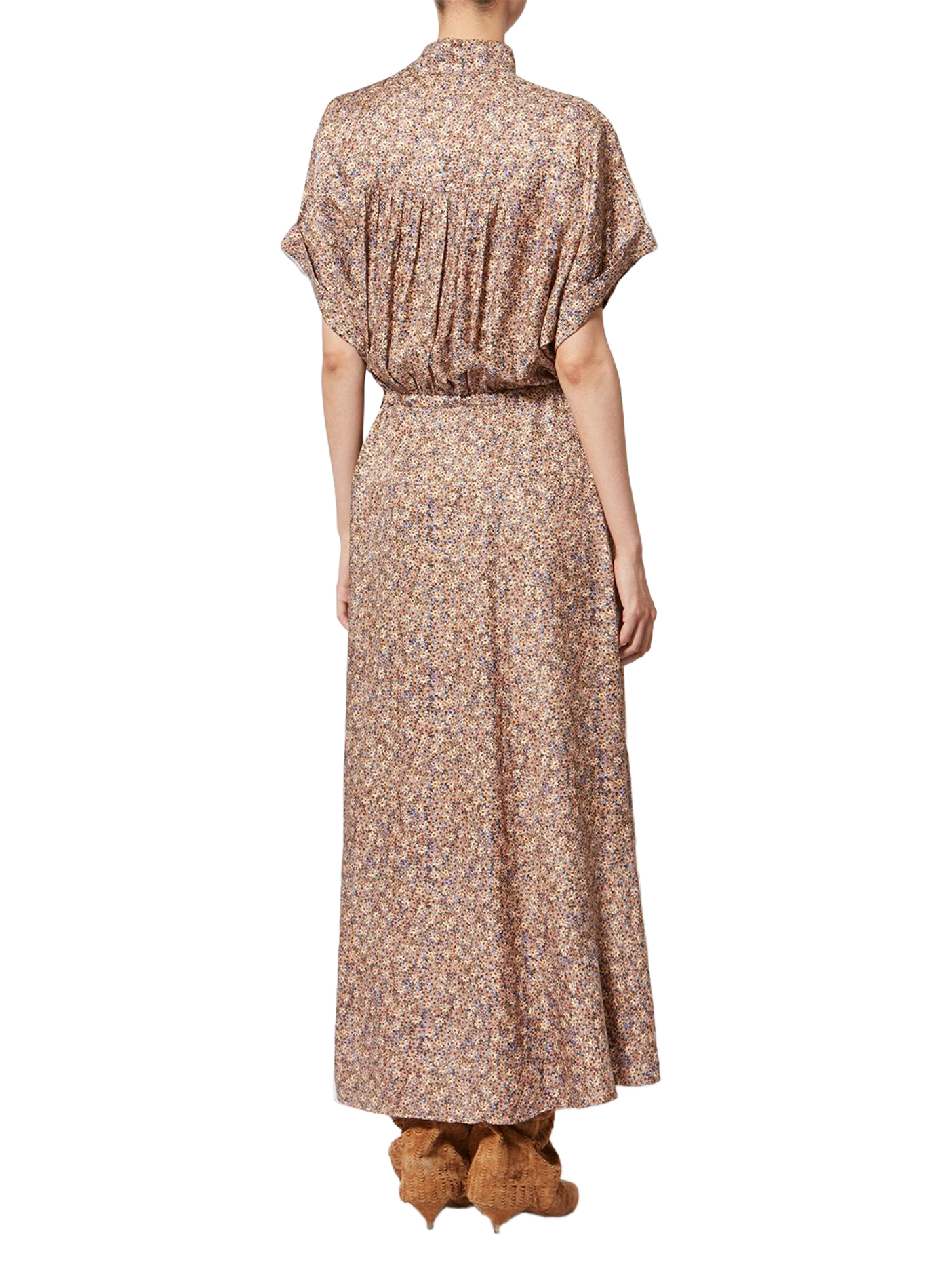 Ansley long floral jacquard dress ISABEL MARANT White