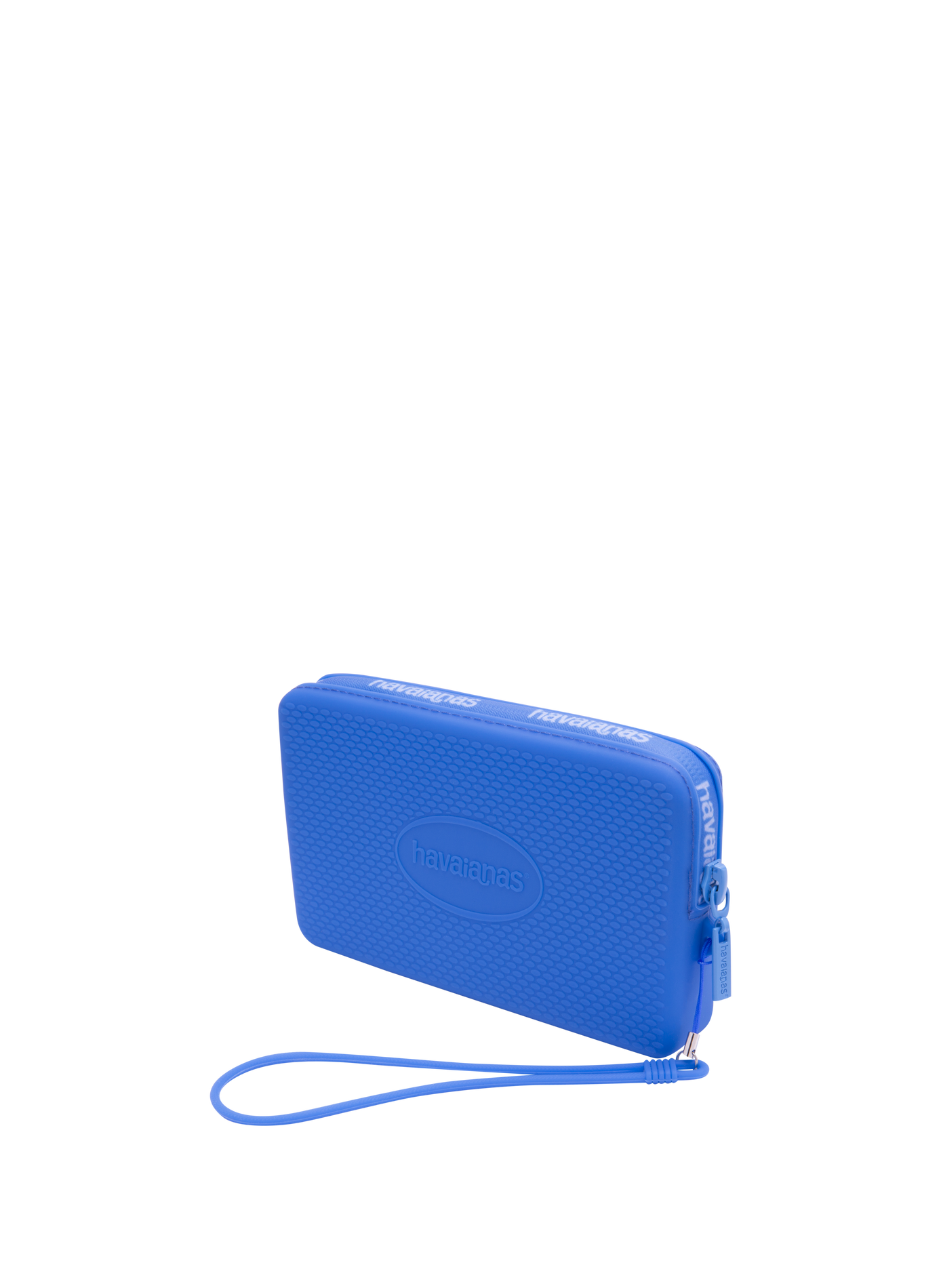 Textured silicone logo clutch HAVAIANAS Blue