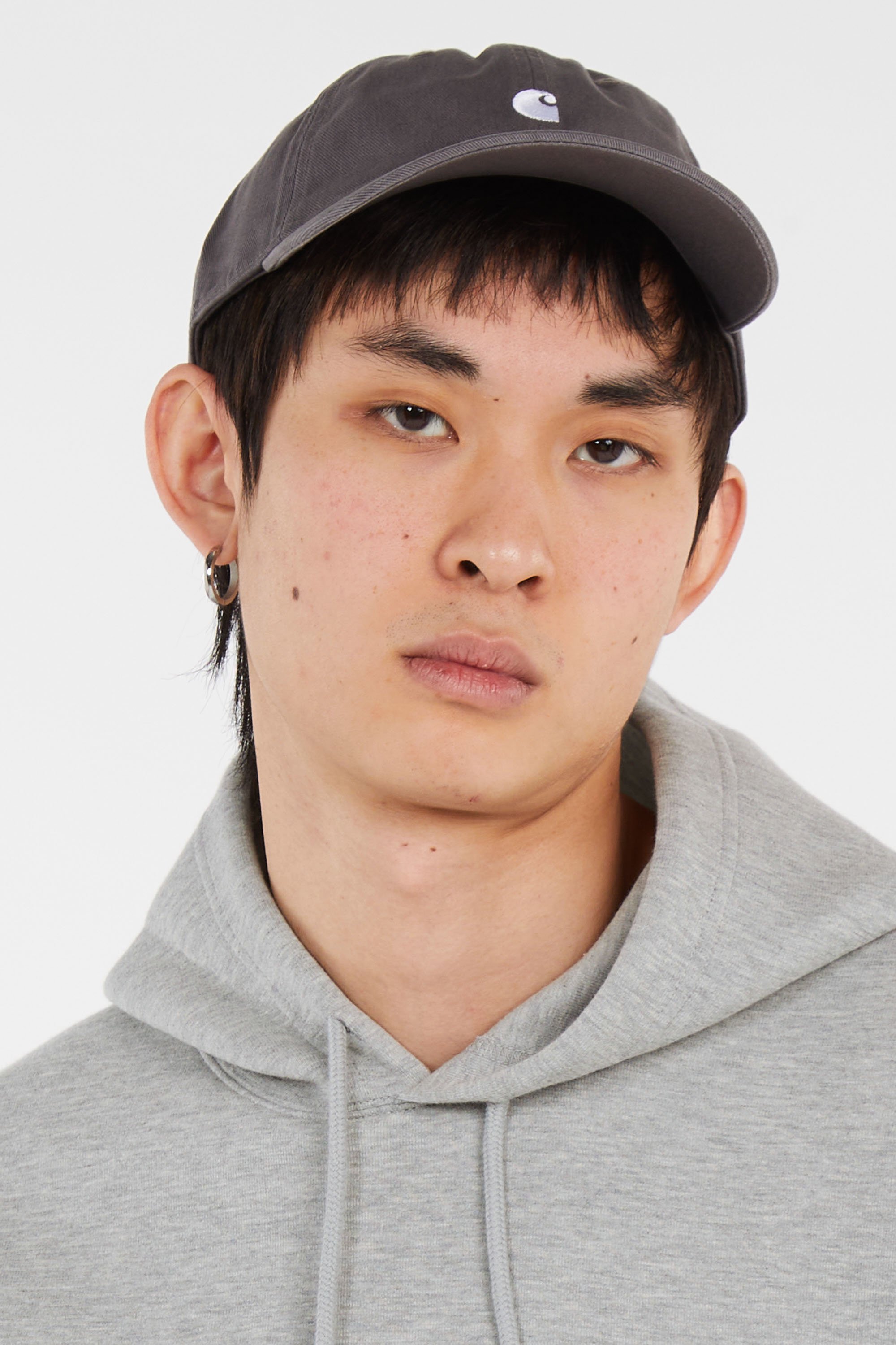 Casquette madison logo cap CARHARTT WIP Gris