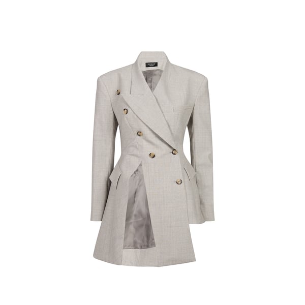 Veste ajustée en laine mélangée Veste ajustée en laine mélangée