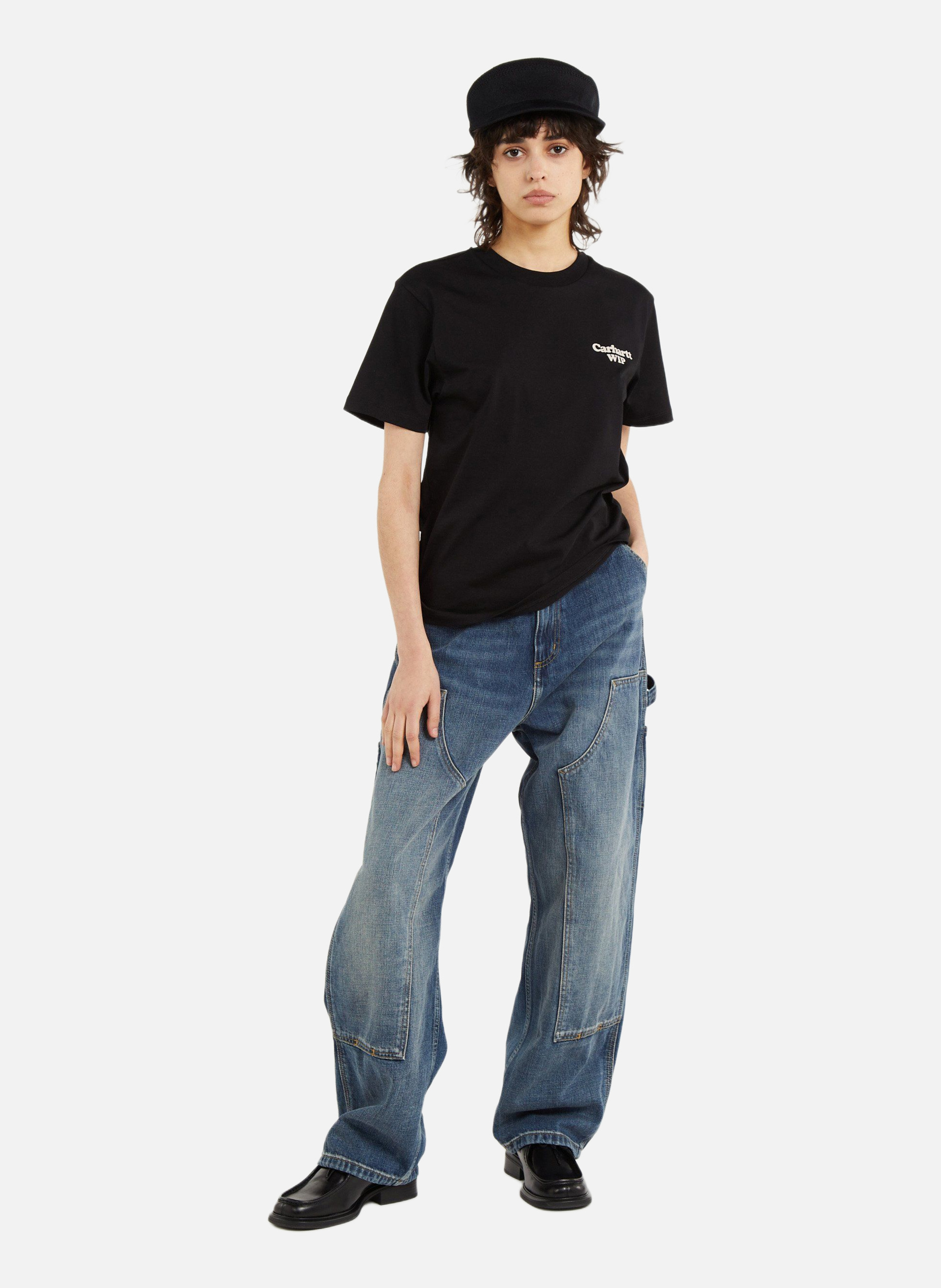 Jean w' brandon double knee pant CARHARTT WIP Bleu