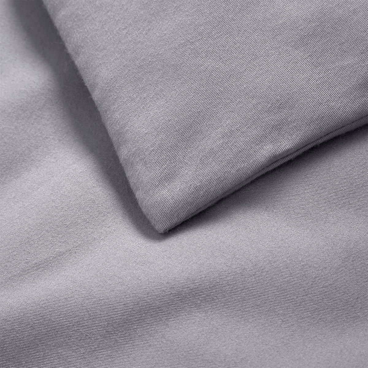 Housse de couette en coton, beboss BOSS HOME Gris